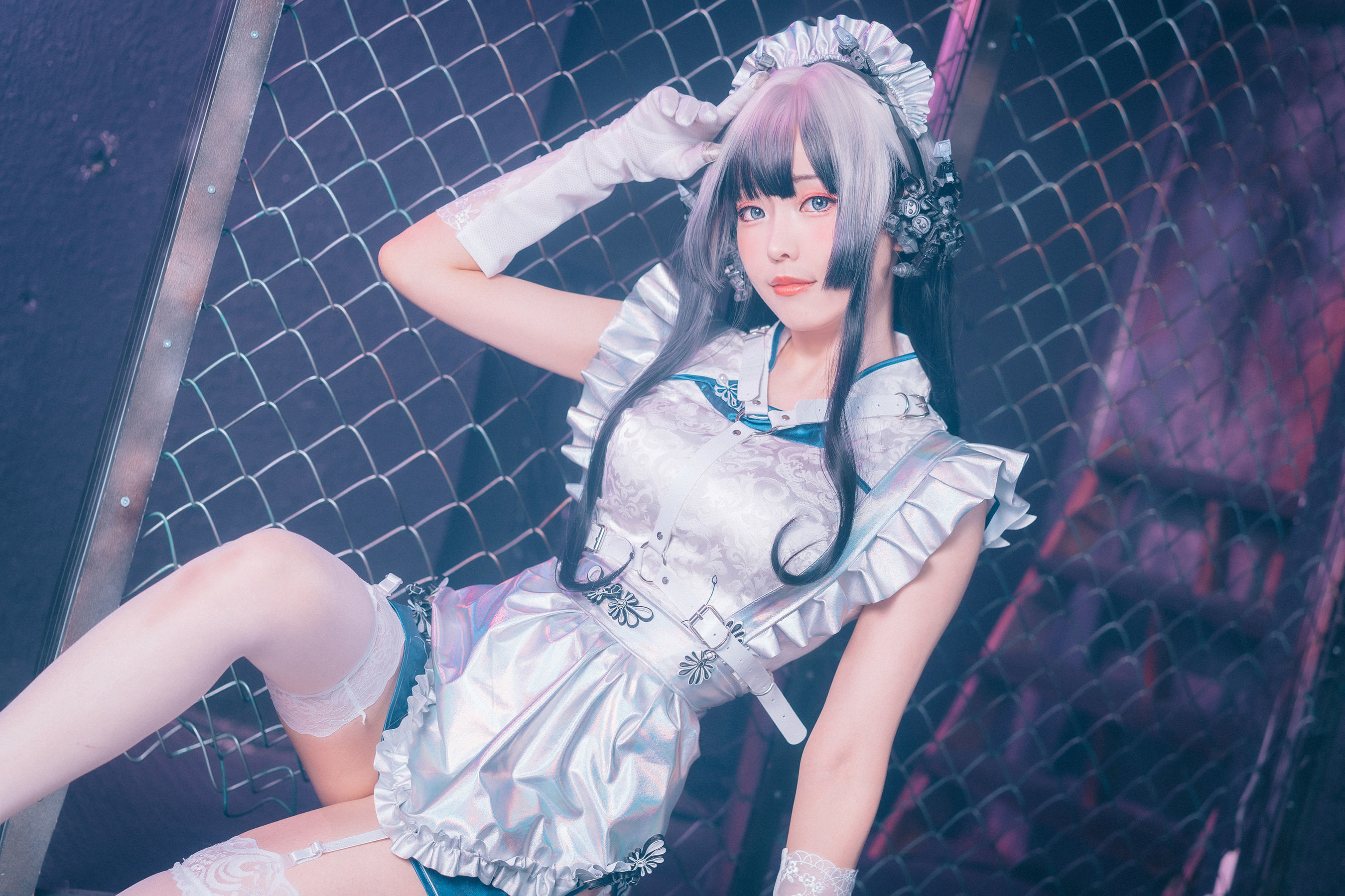 Ely_eee(ElyEE子) - 賽博女僕 青輝石  第26张