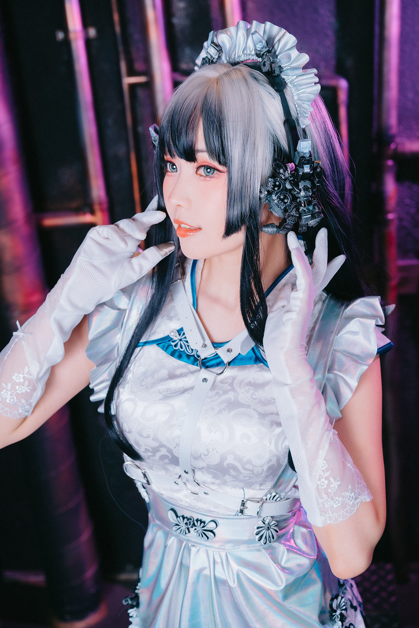 Ely_eee(ElyEE子) - 賽博女僕 青輝石  第17张
