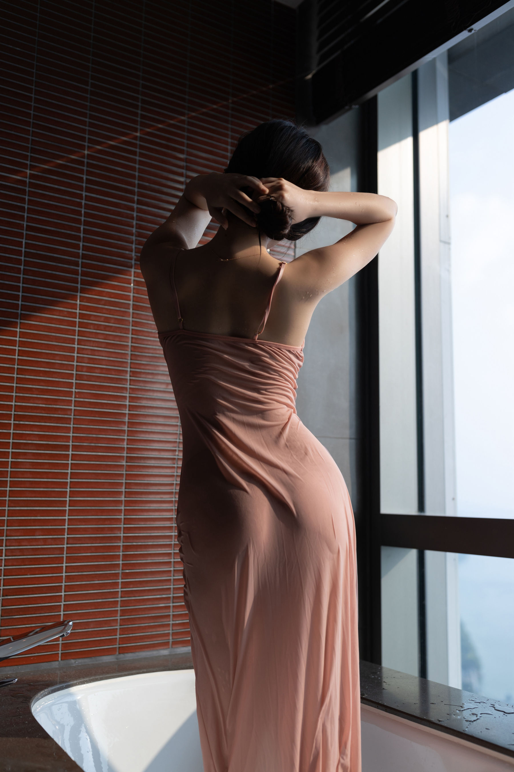 鱼子酱 桃粉写真  第108张