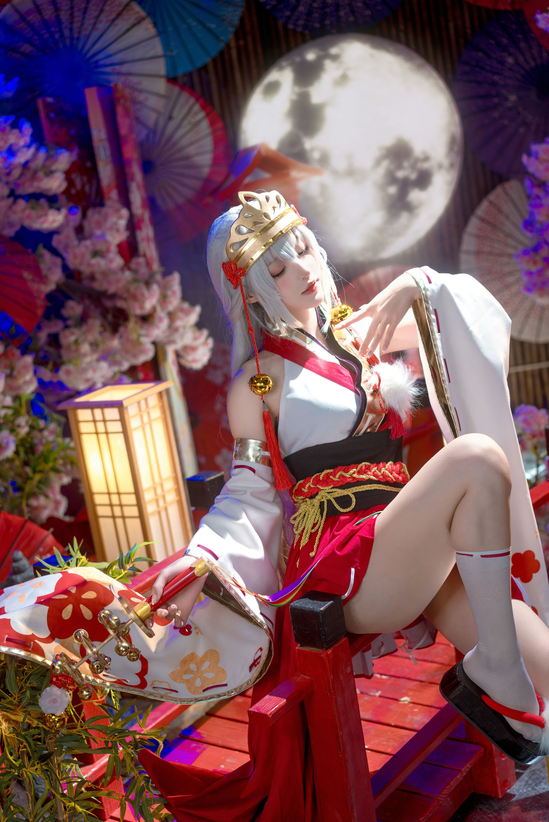 动漫博主阿包也是兔娘 - 樱境物语 巫女浴池  第12张