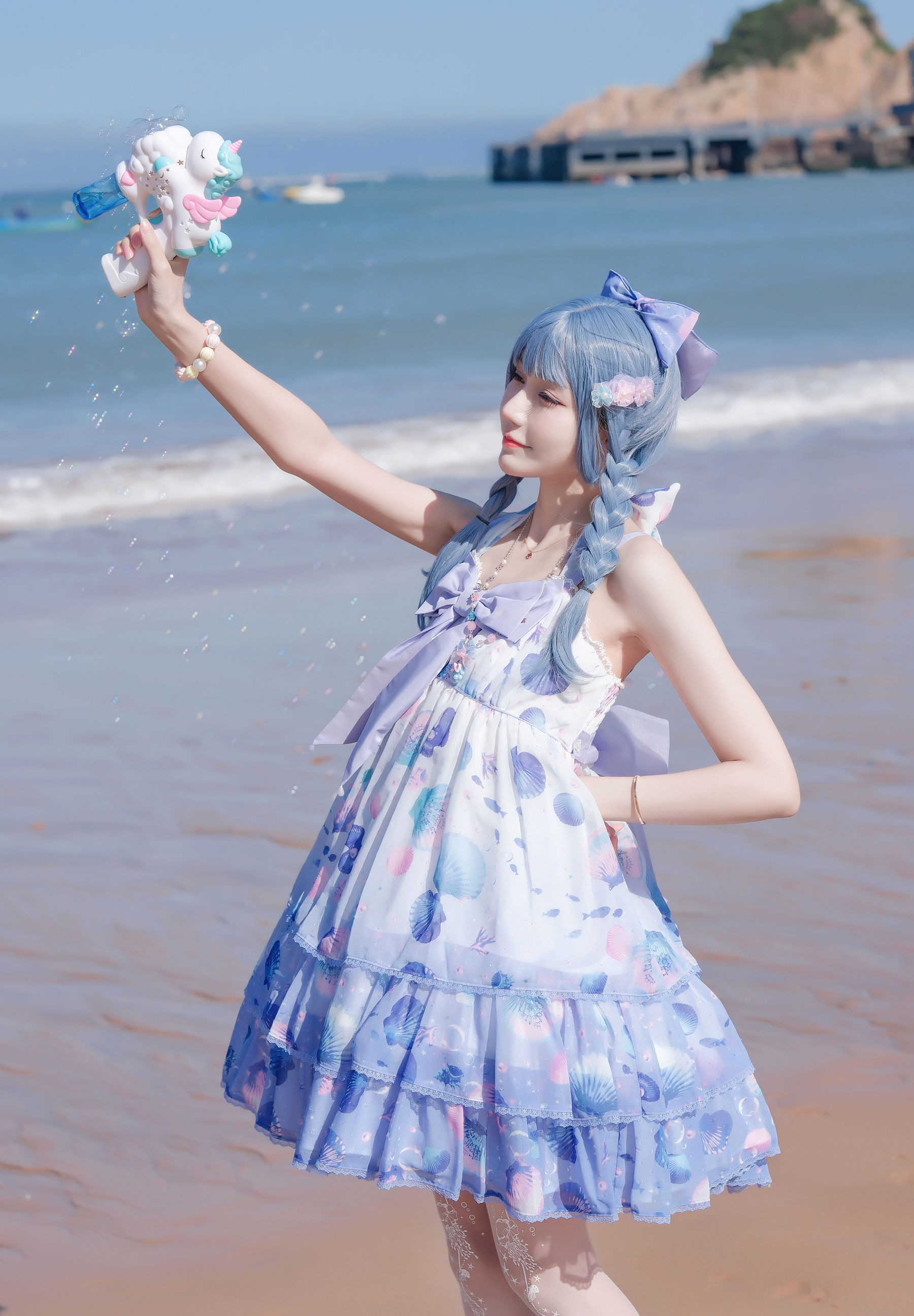 彩芸_Nebula - 渐变贝壳白紫  第15张