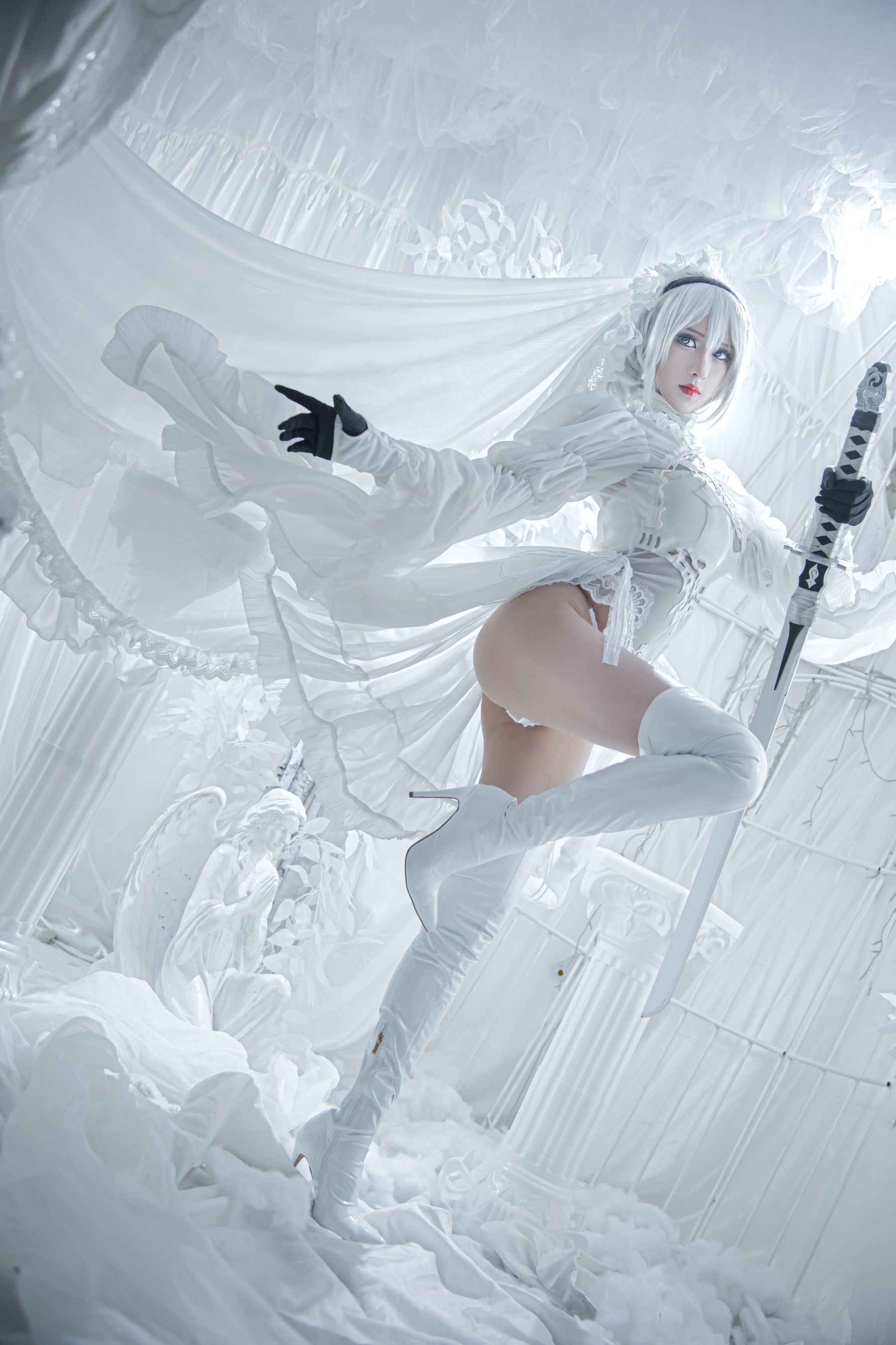 奶狮不咬人 - 白2B  第2张