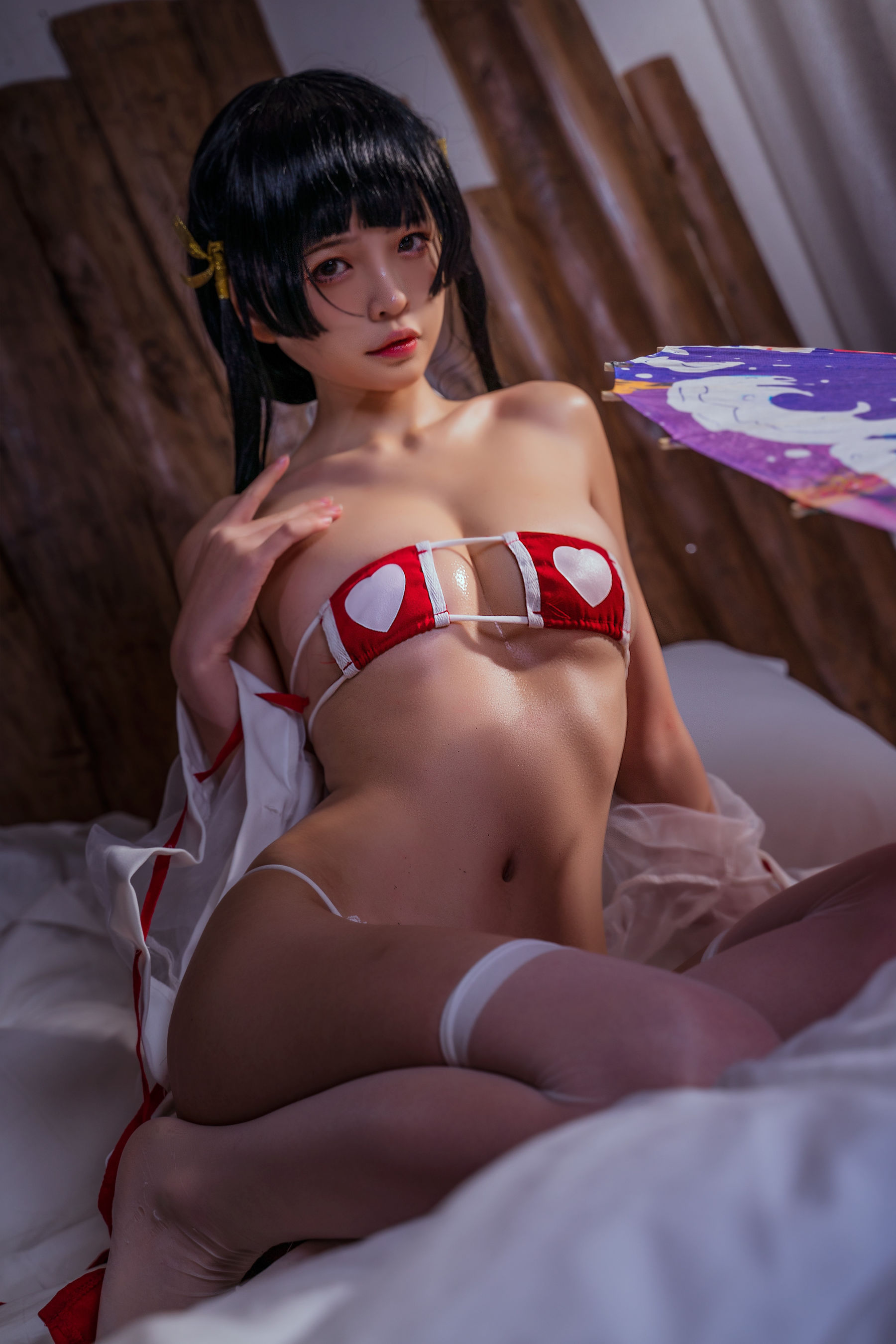 可可老师 - 温泉巫女  第46张