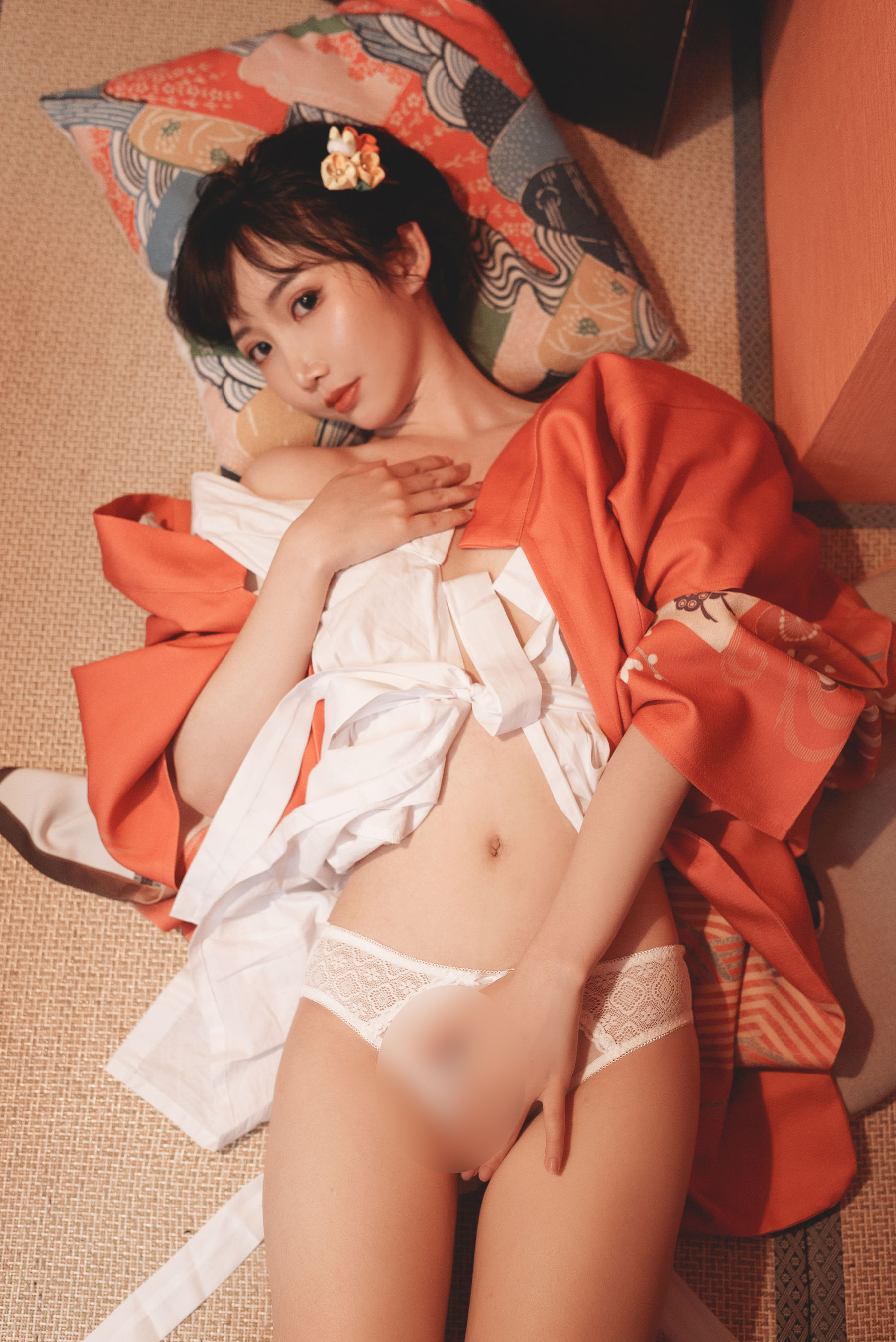 可爱人气Coser面饼仙儿 - 和服内景  第40张