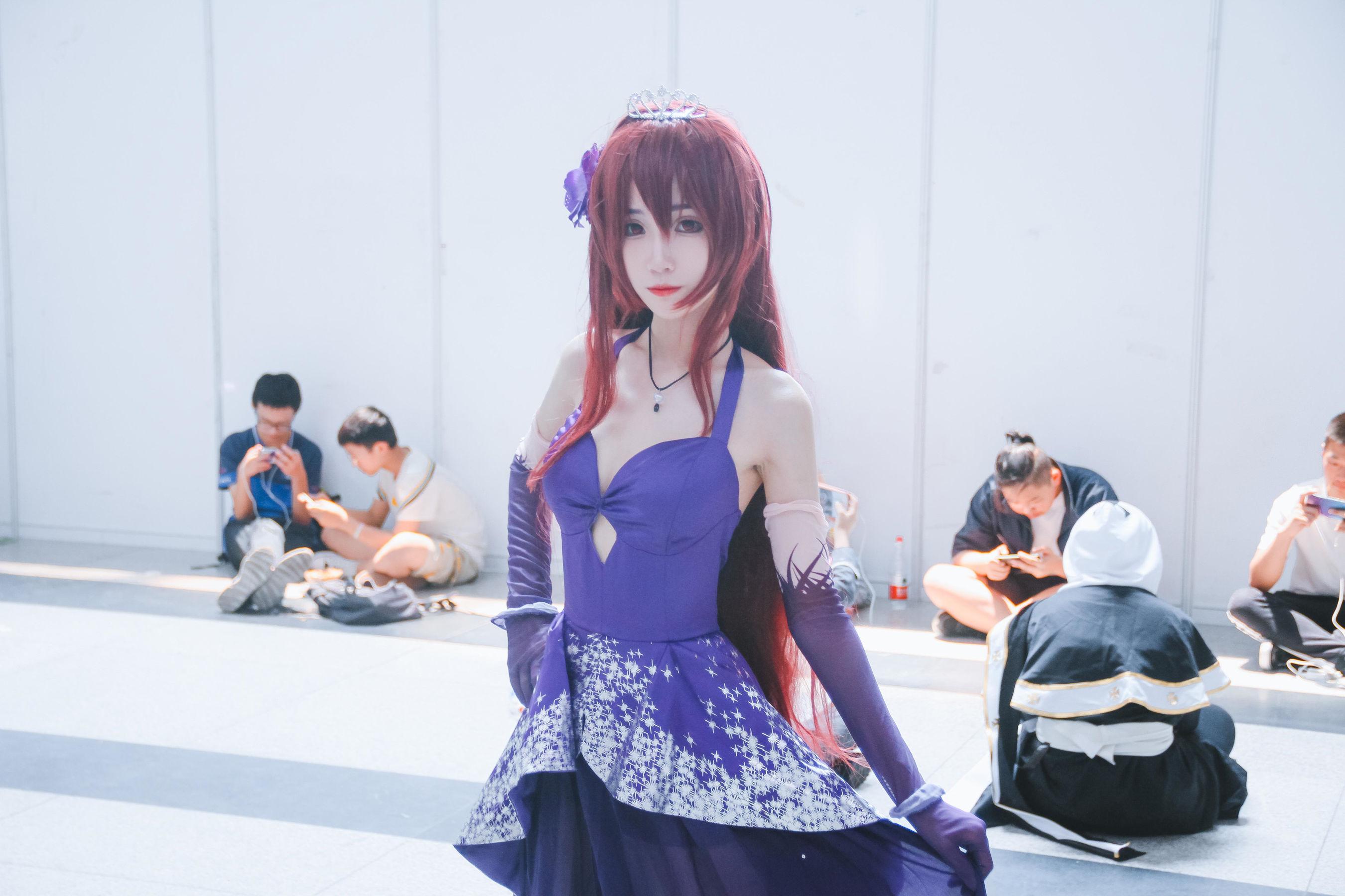妖君白研 - FATE GRAND ORDER COS FGO漫展场照斯卡哈  第2张