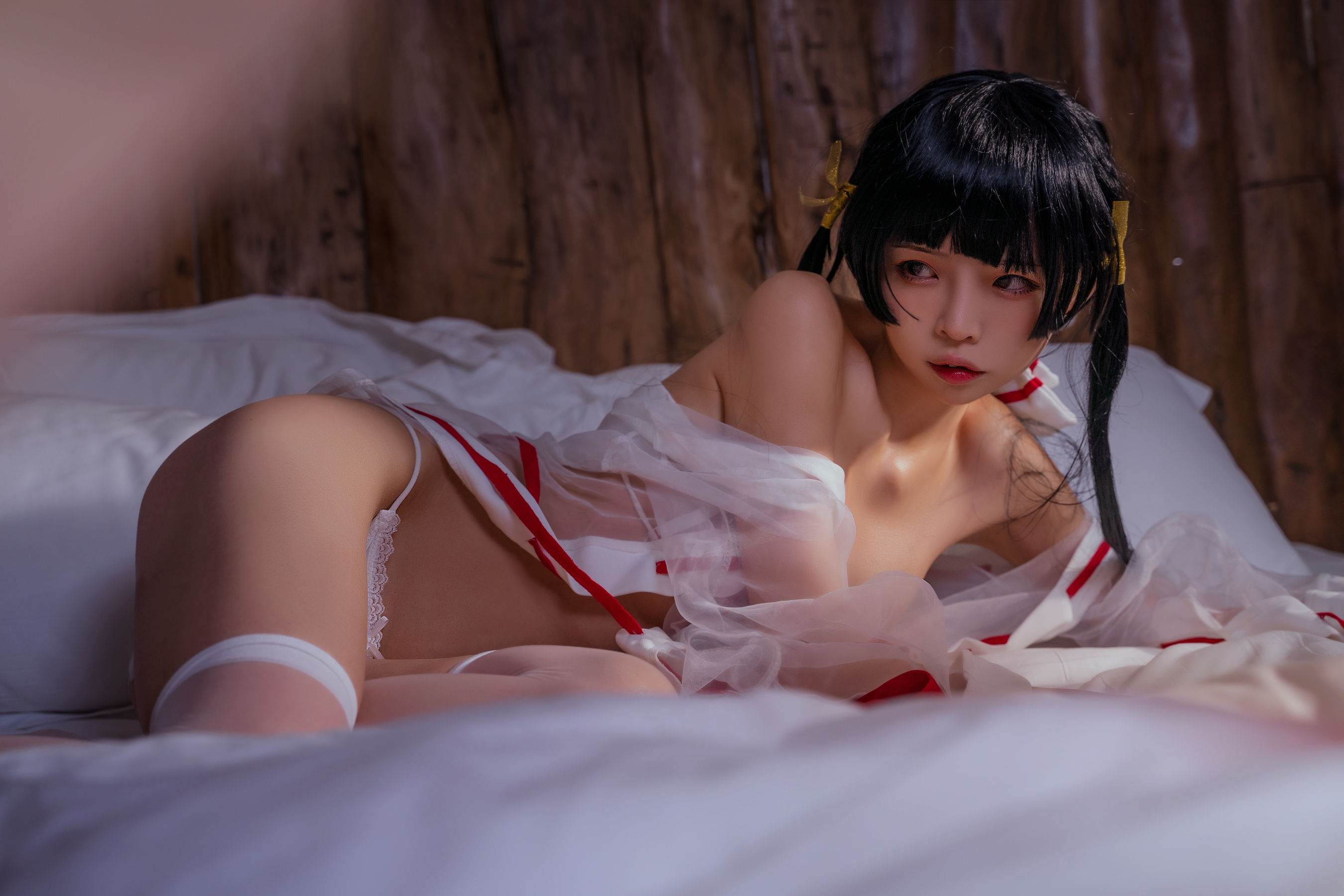 可可老师 - 温泉巫女  第51张