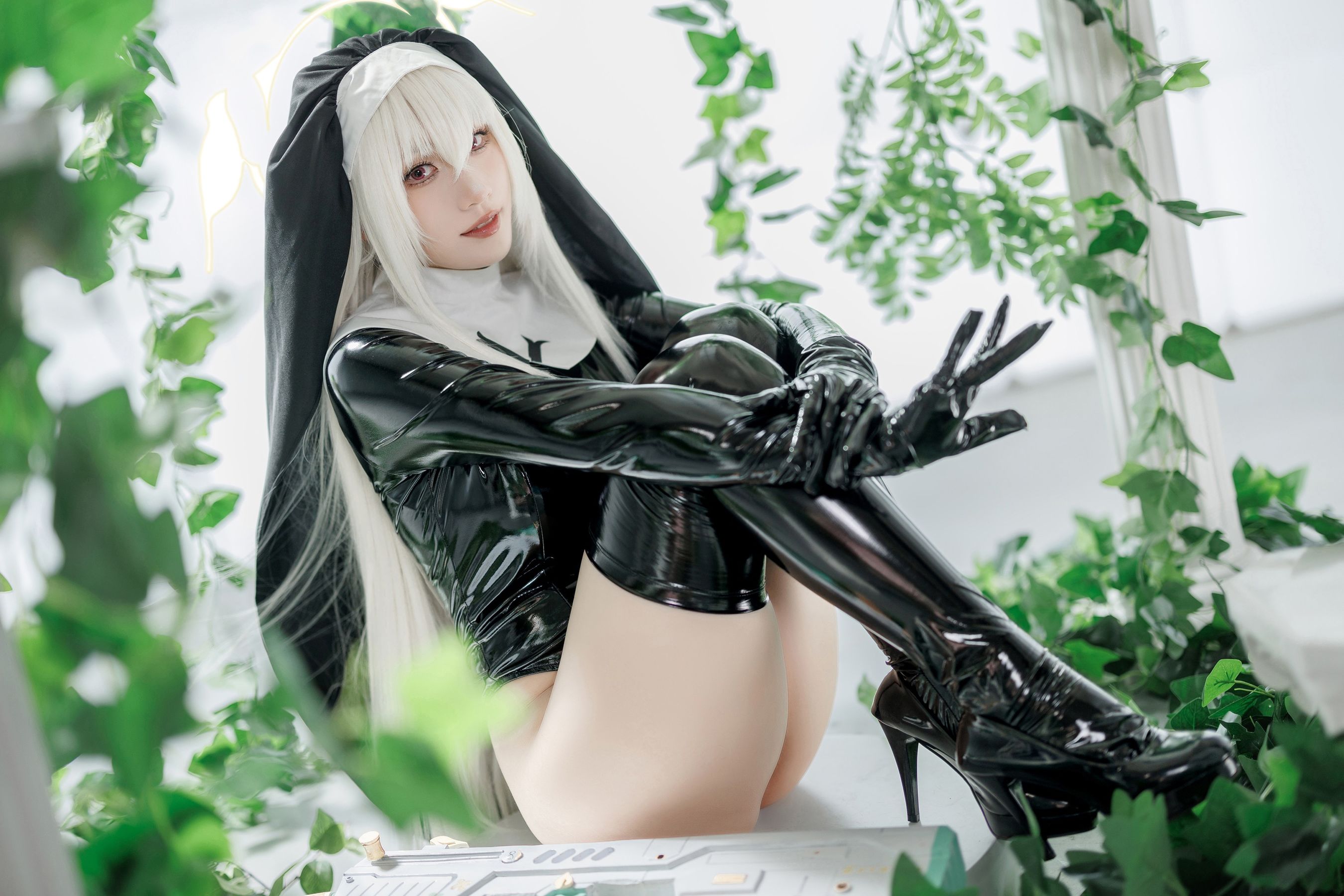 微博COS妹子Cien恩恩 - 碧蓝档案 歌住樱子  第25张