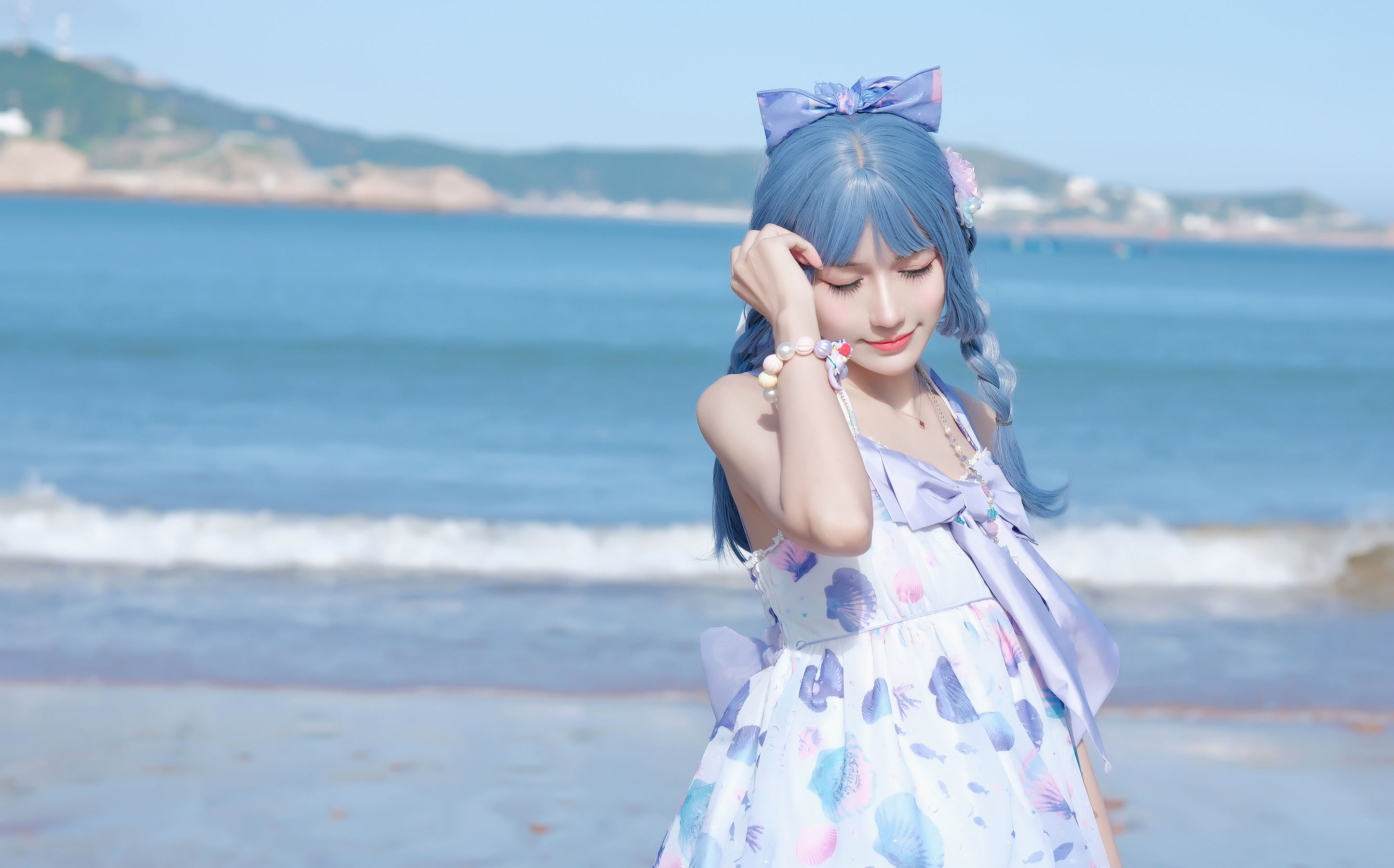 彩芸_Nebula - 渐变贝壳白紫  第16张