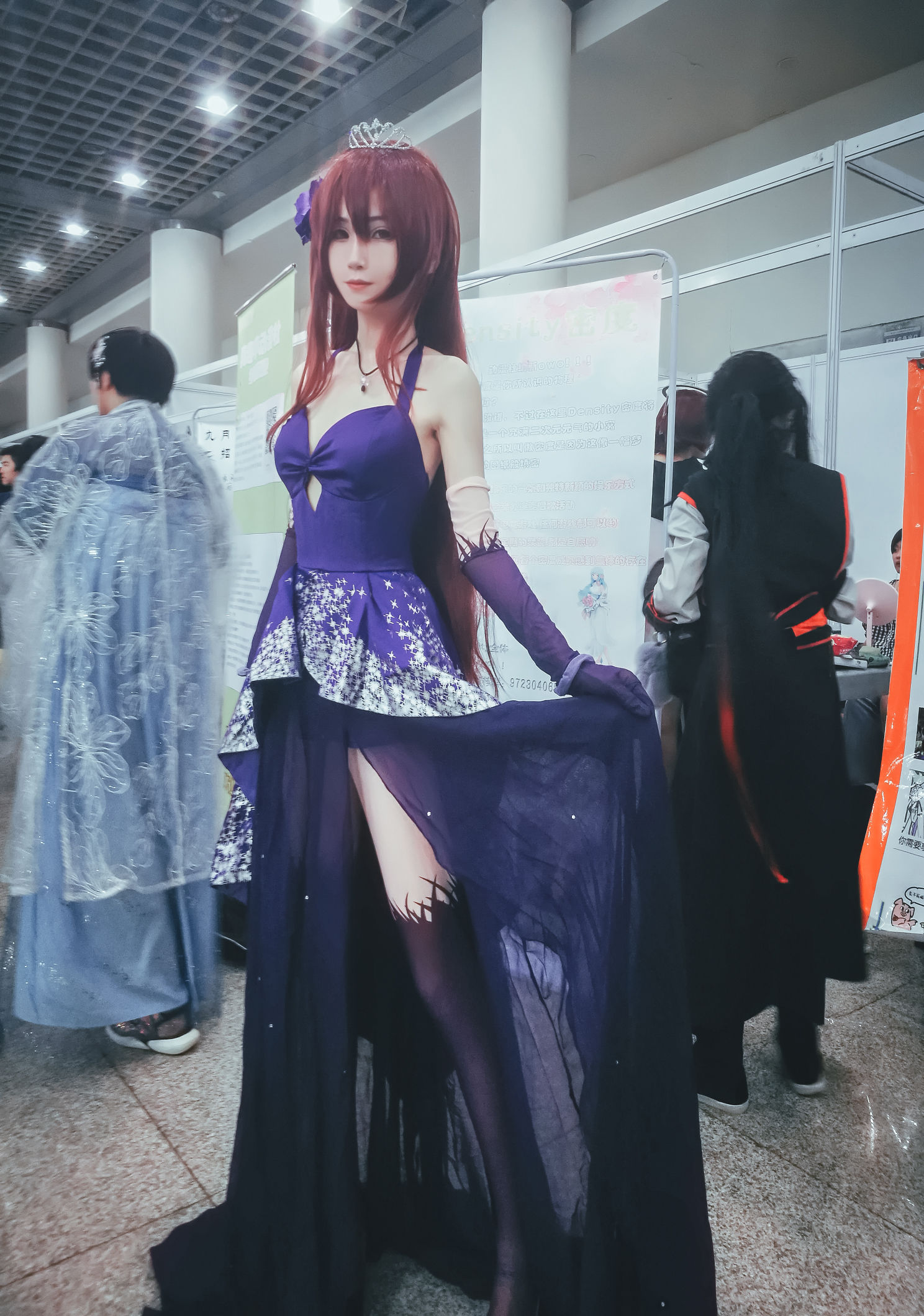 妖君白研 - FATE GRAND ORDER COS FGO漫展场照斯卡哈  第9张