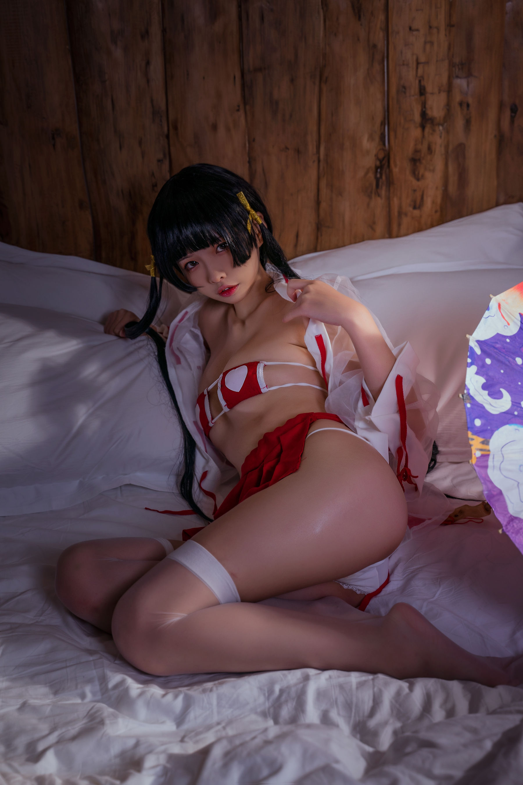 可可老师 - 温泉巫女  第27张