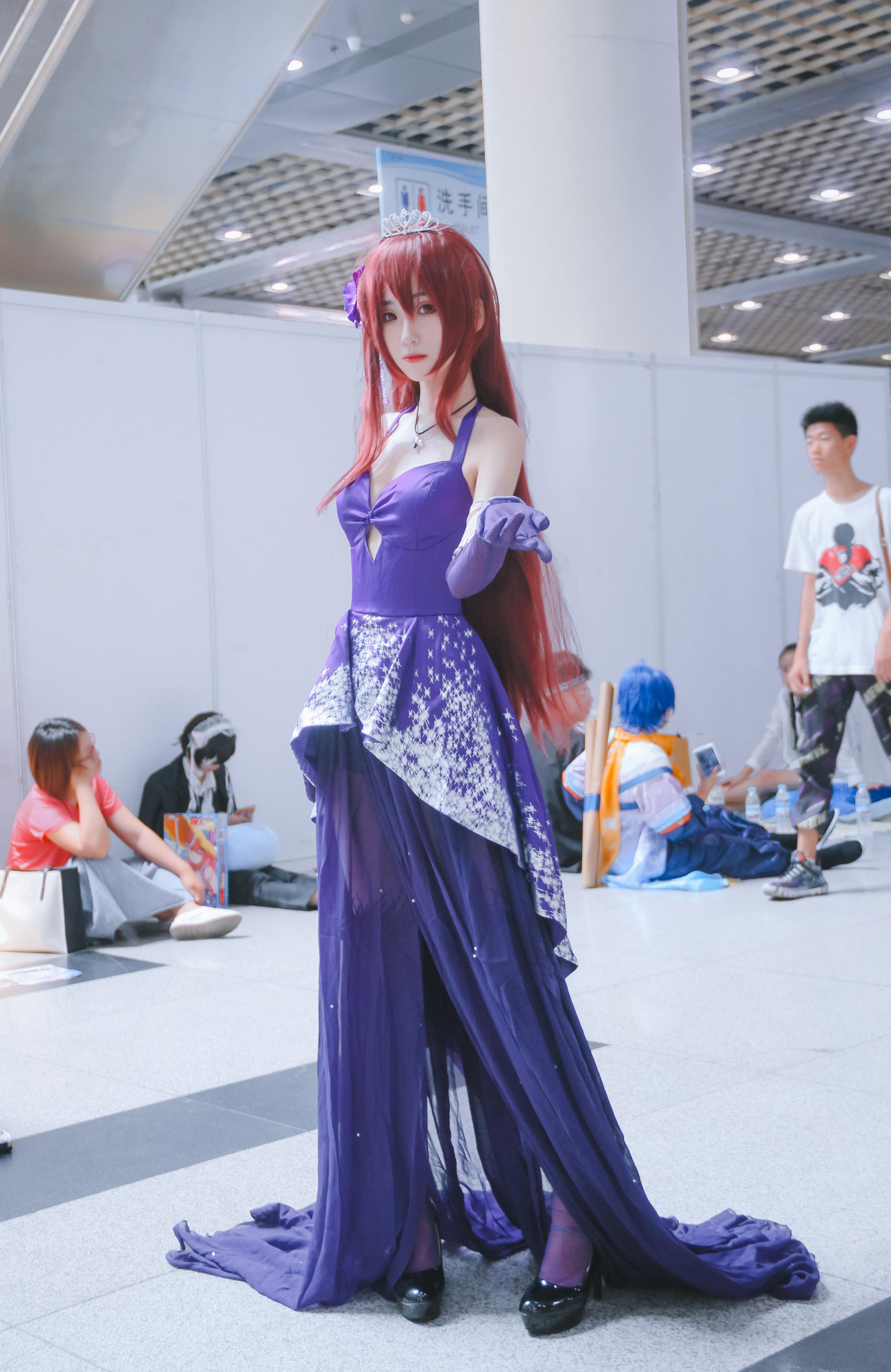 妖君白研 - FATE GRAND ORDER COS FGO漫展场照斯卡哈  第4张