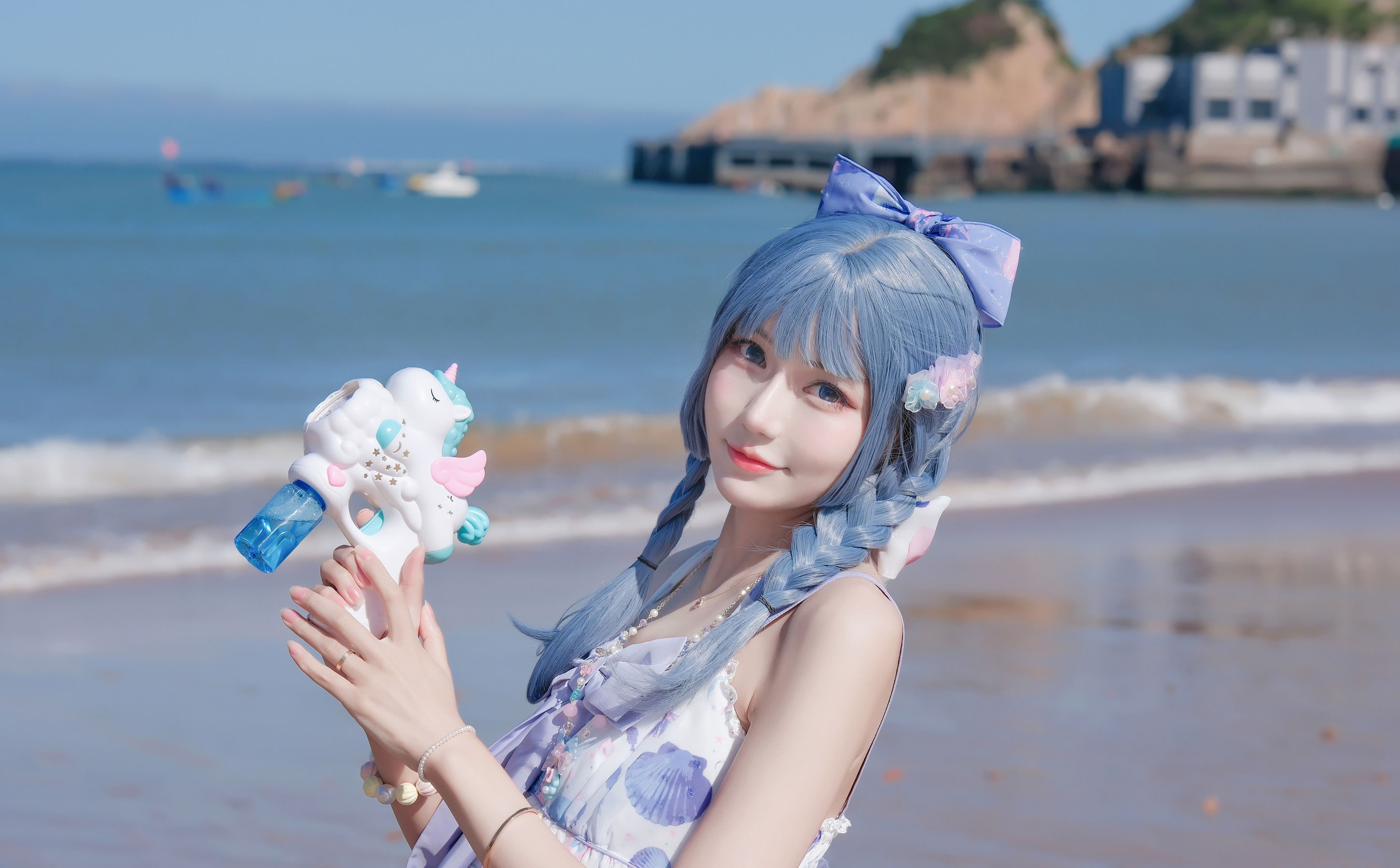 彩芸_Nebula - 渐变贝壳白紫  第11张