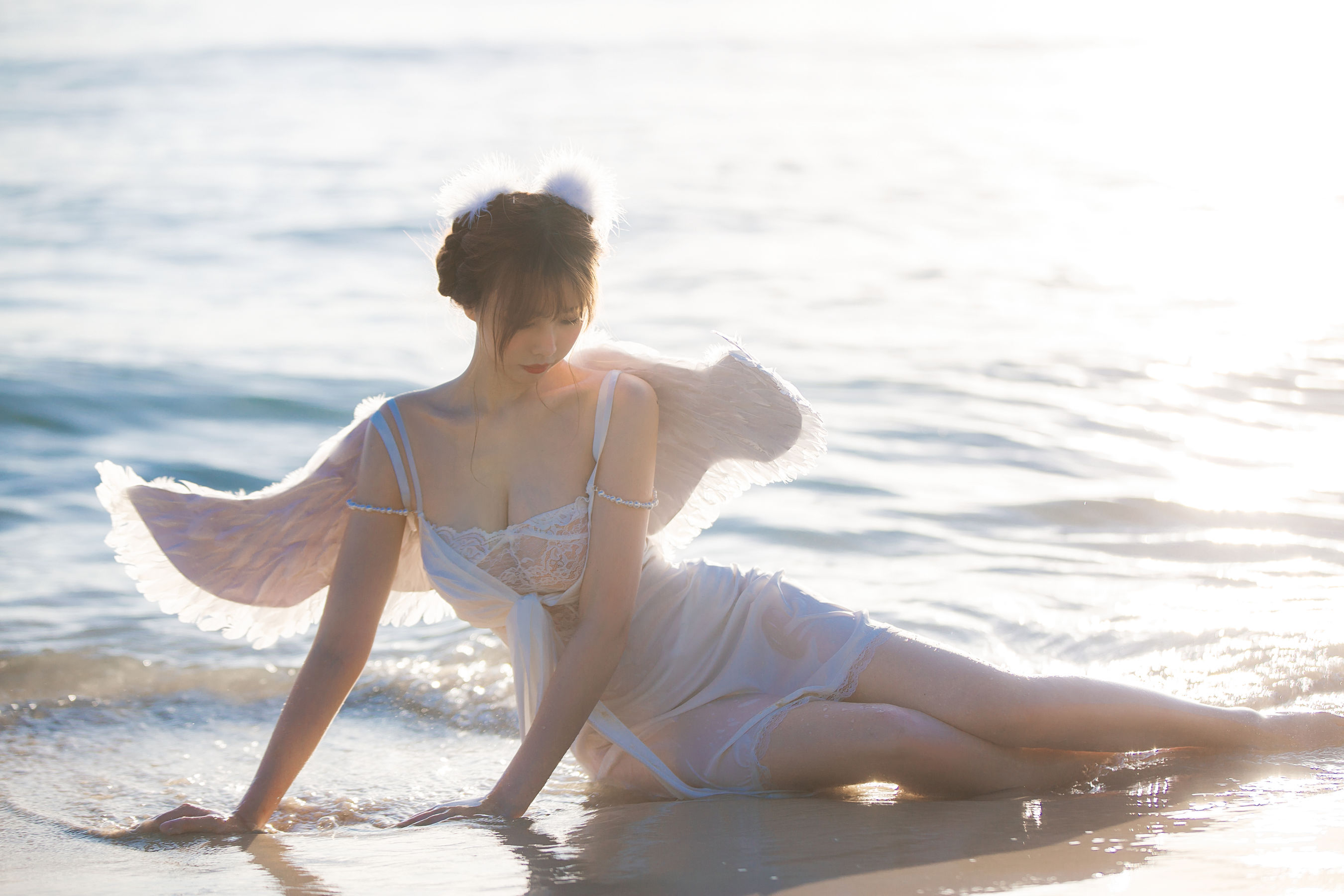 次元少女 念雪ww - 海边神明少女  第47张