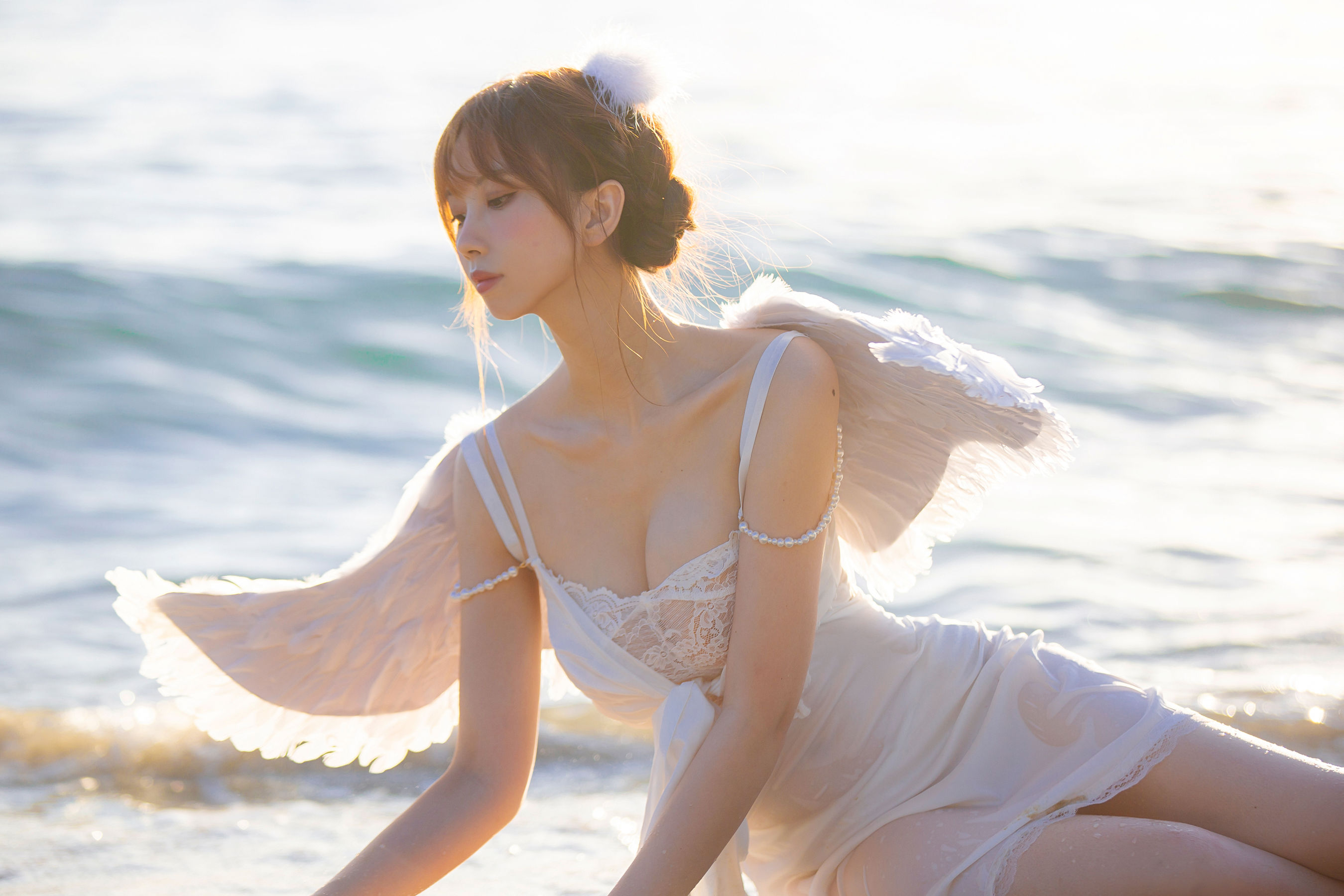 次元少女 念雪ww - 海边神明少女  第46张