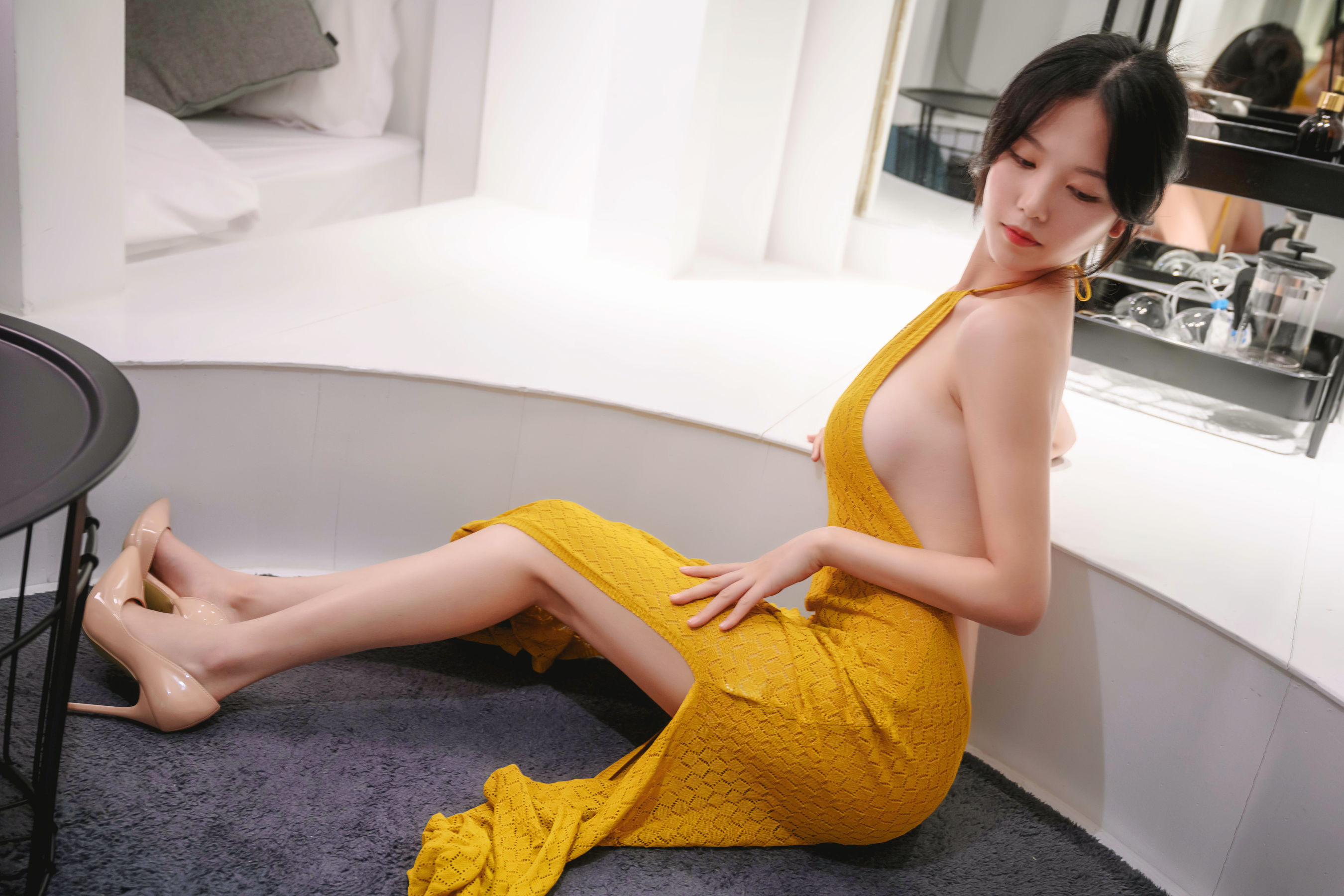 抖娘 -利世图集 - 黄色战袍  第23张