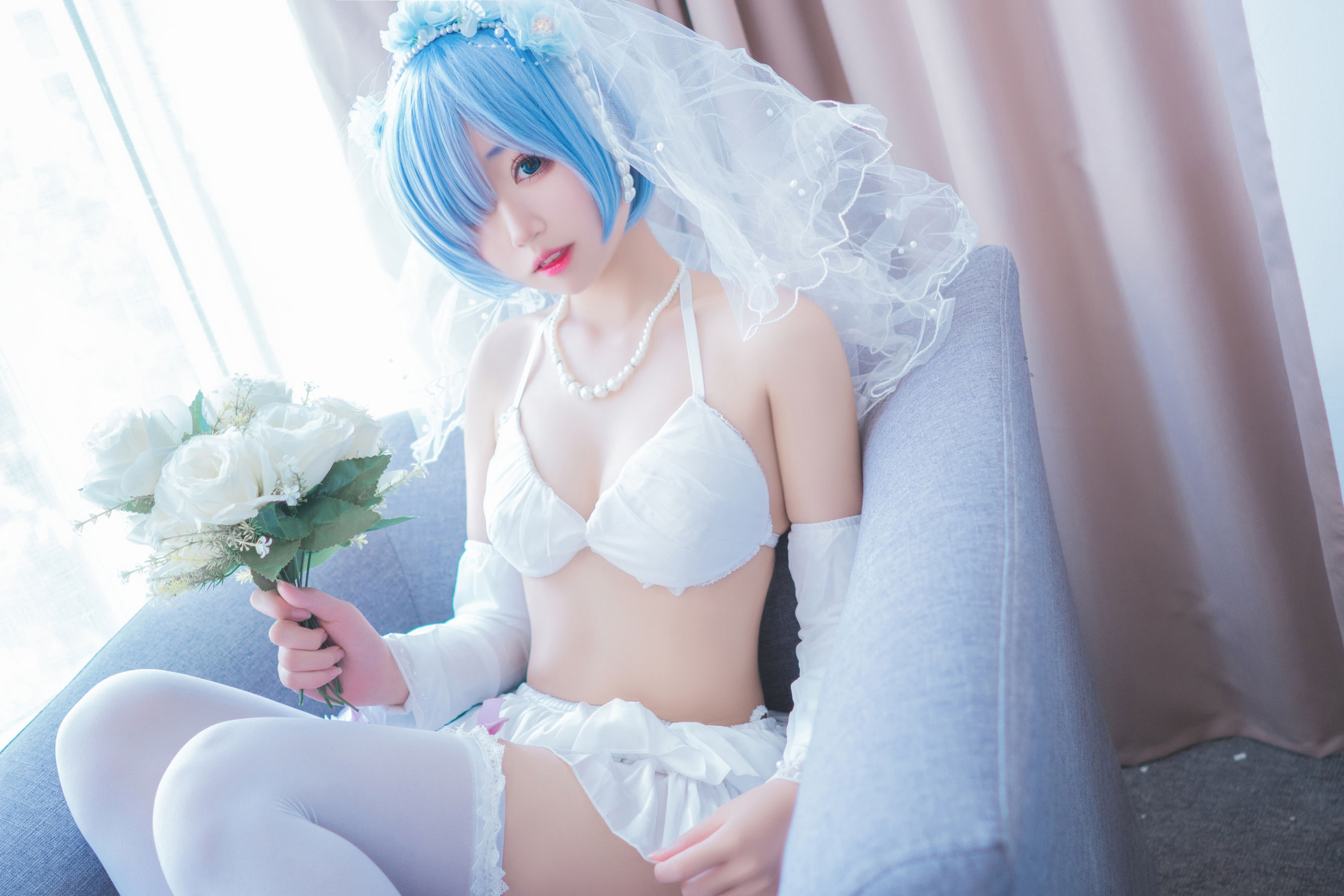 猫君君MaoJun - 蕾姆内衣花嫁  第29张