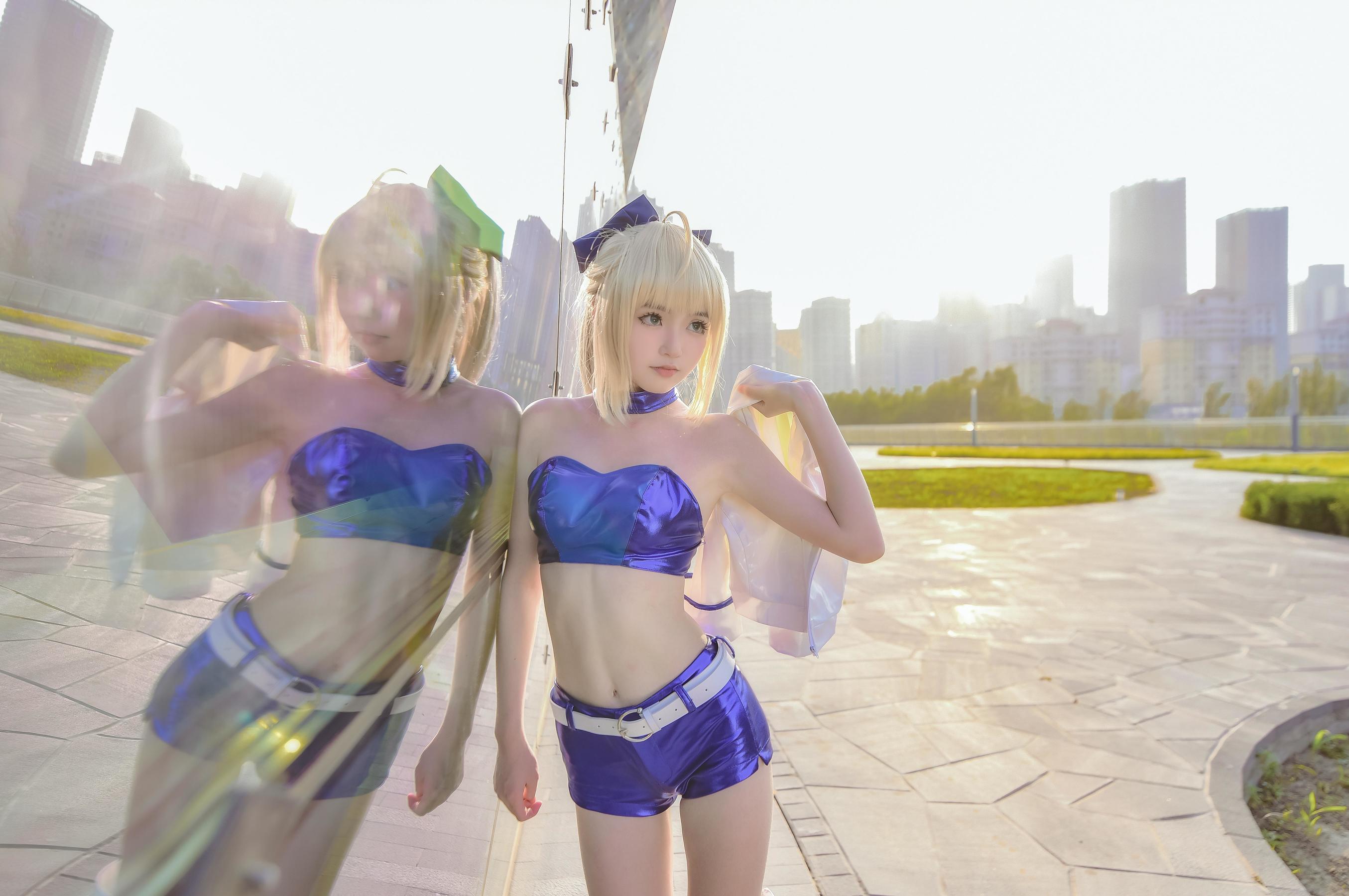 这个泡泡就是逊啦 - 阿尔托莉雅赛车服  第3张