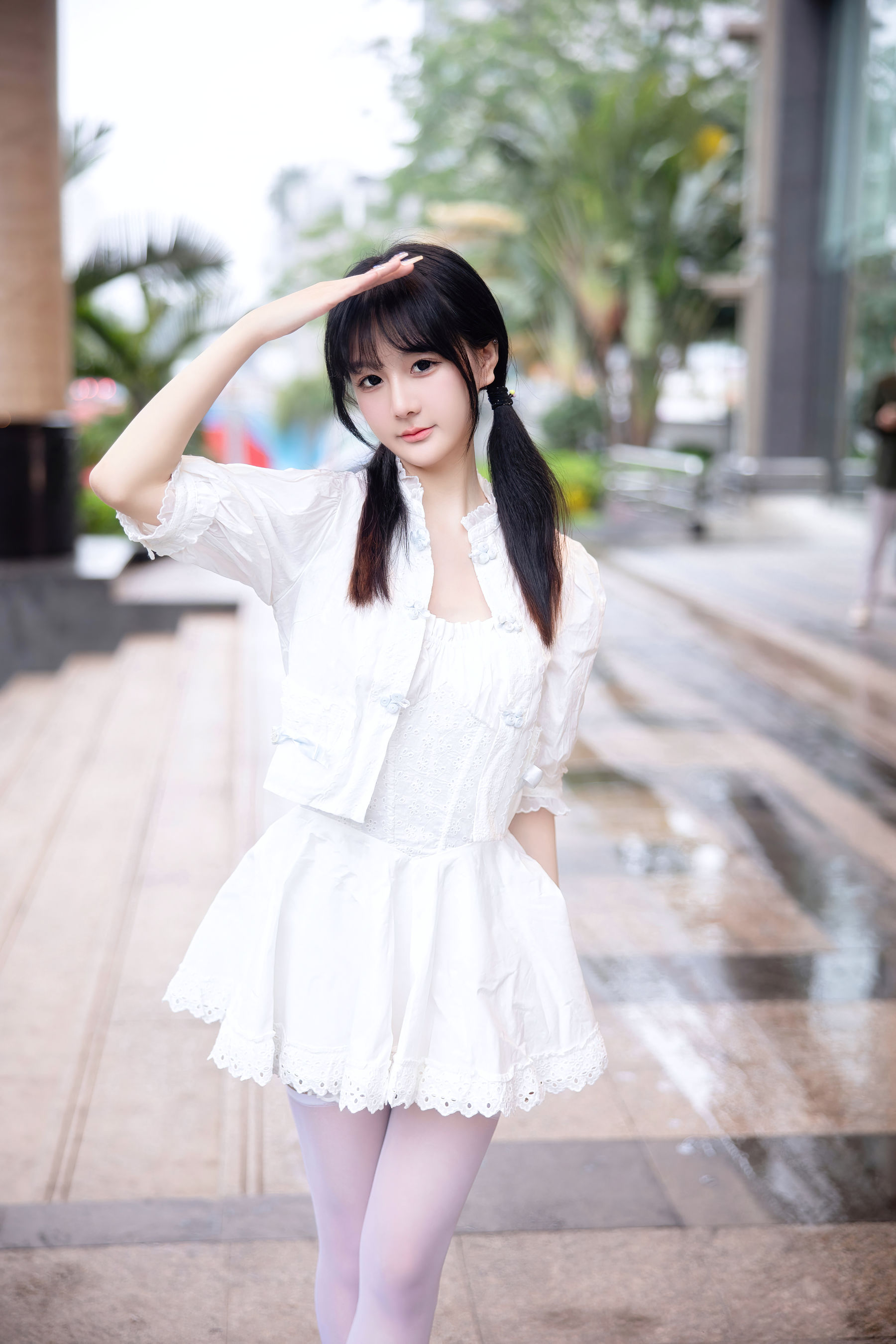 谢小蒽 粉色情趣写真  第4张