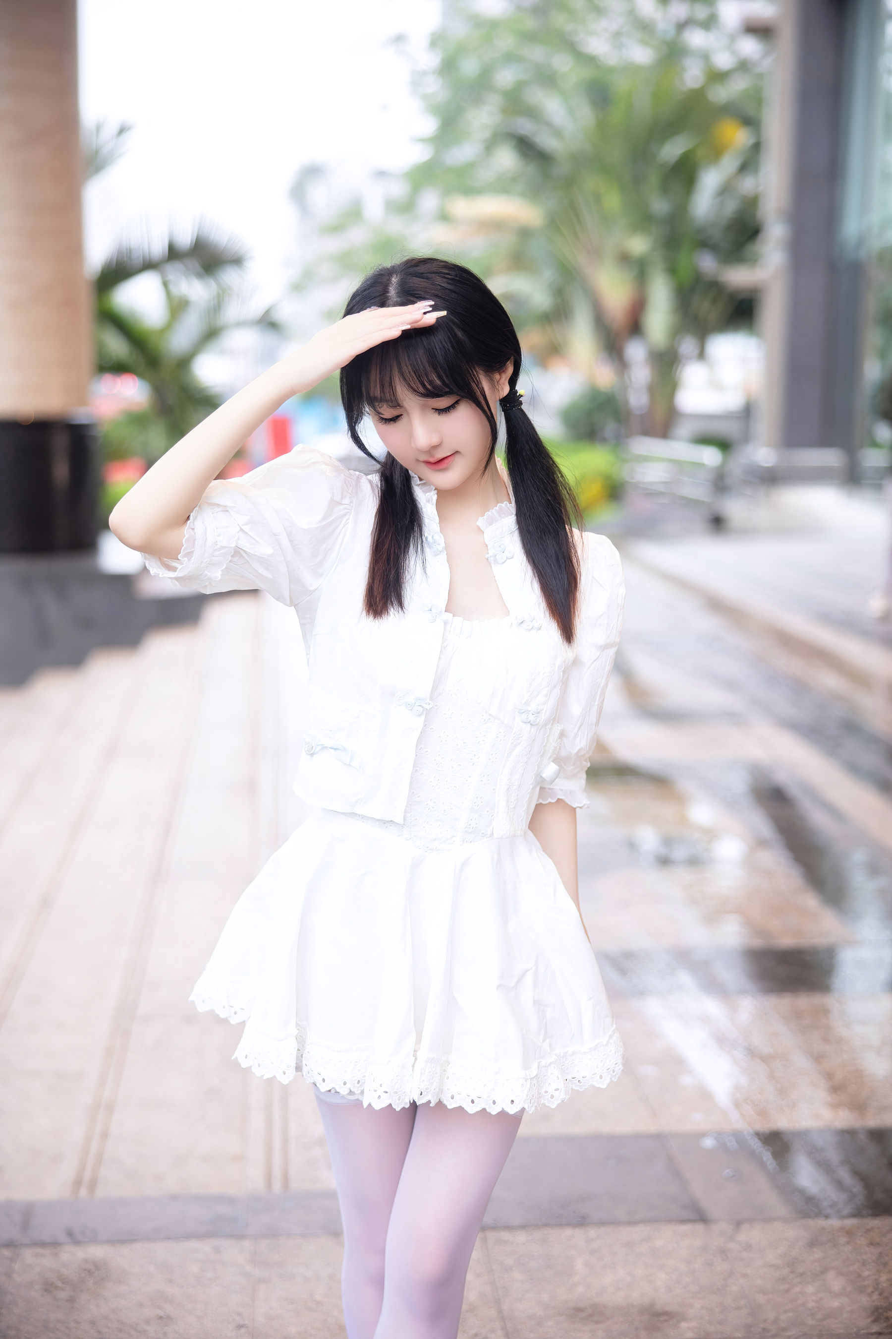 谢小蒽 粉色情趣写真  第10张
