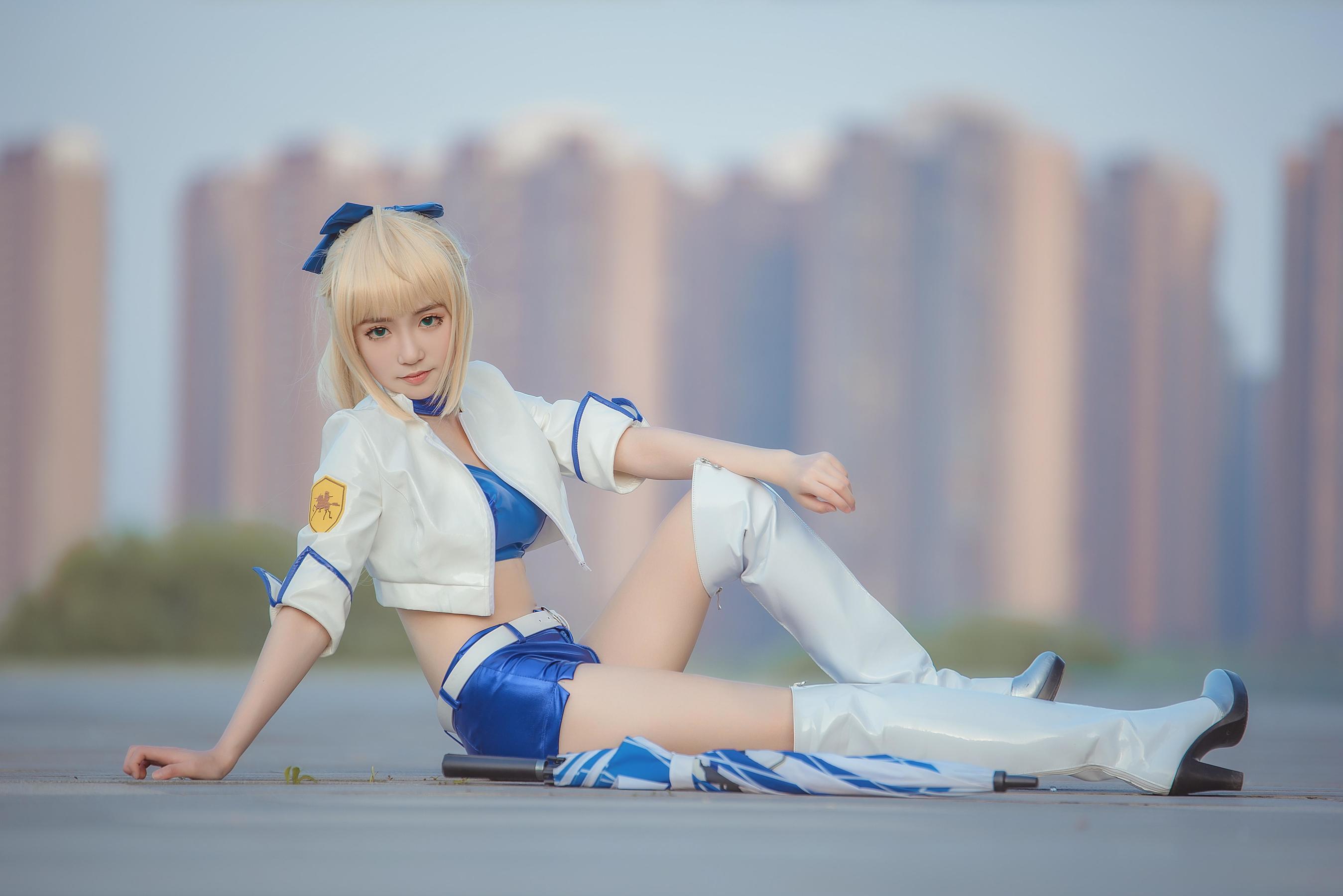 这个泡泡就是逊啦 - 阿尔托莉雅赛车服  第15张