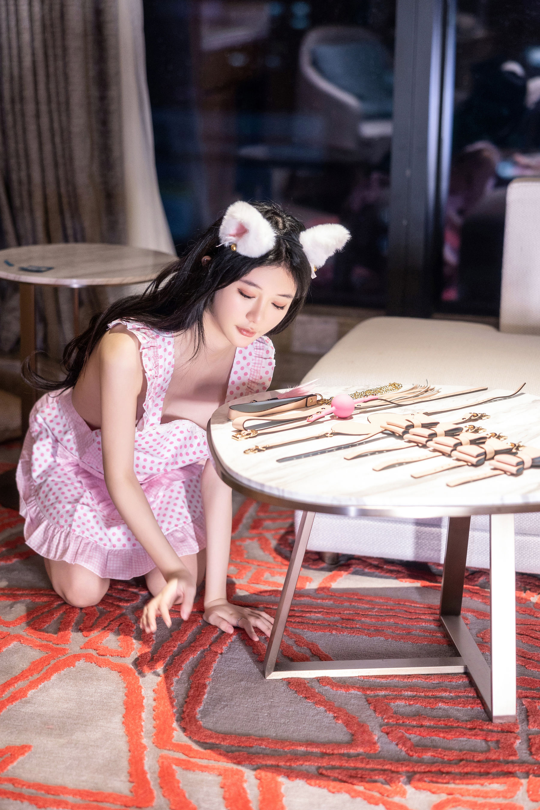 谢小蒽 粉红色的水写真  第23张