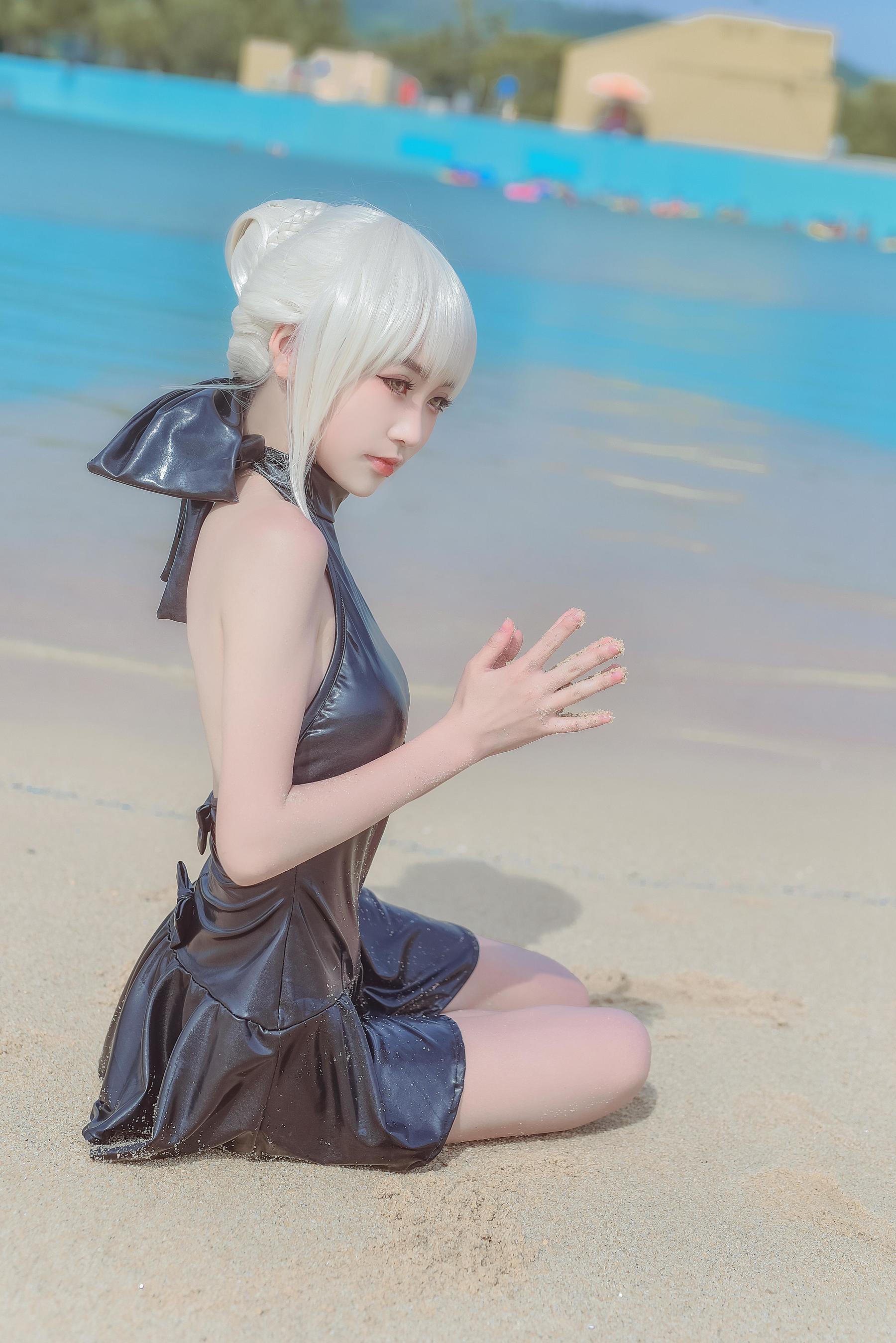 这个泡泡就是逊啦 - 黑saber泳装  第12张