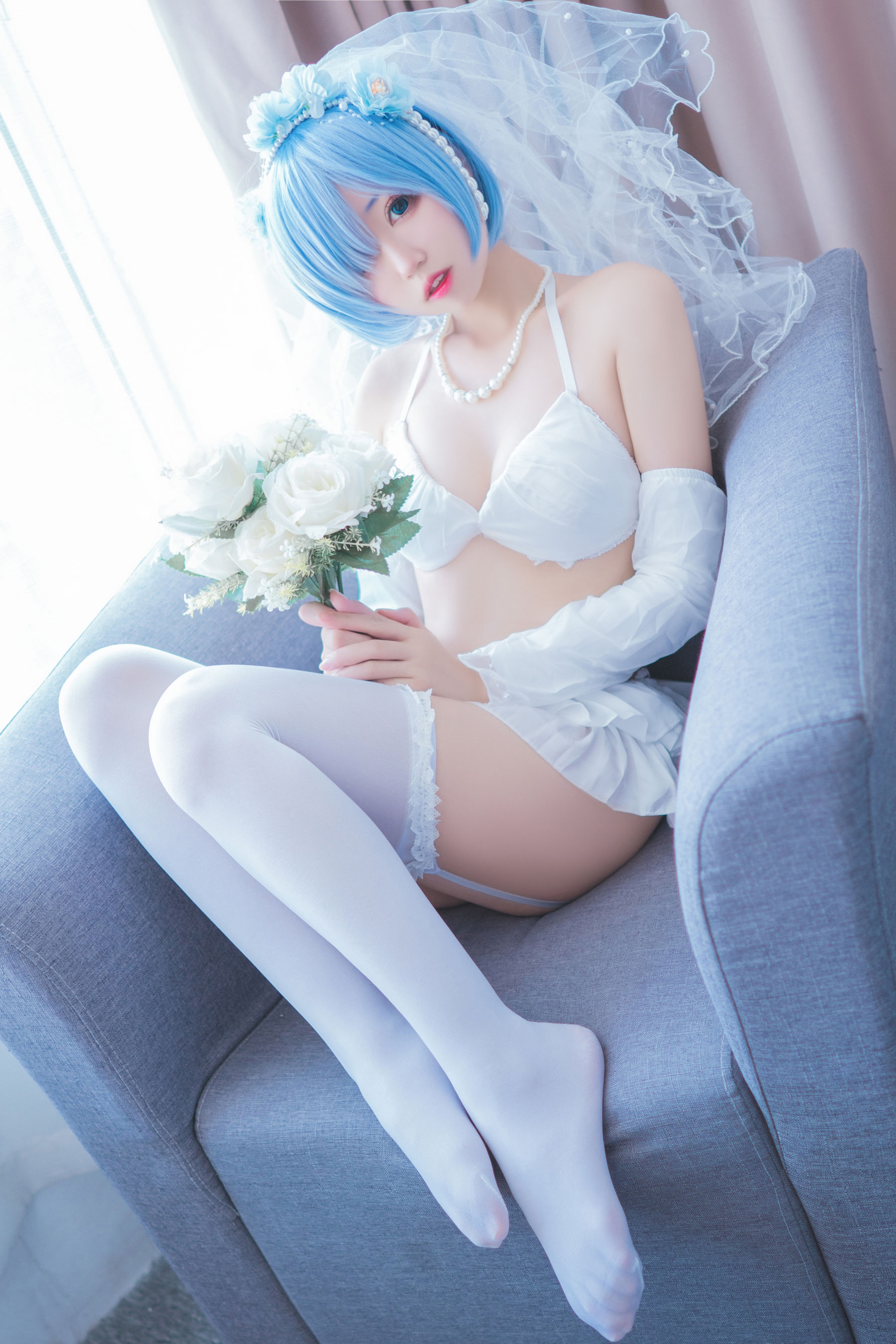 猫君君MaoJun - 蕾姆内衣花嫁  第27张