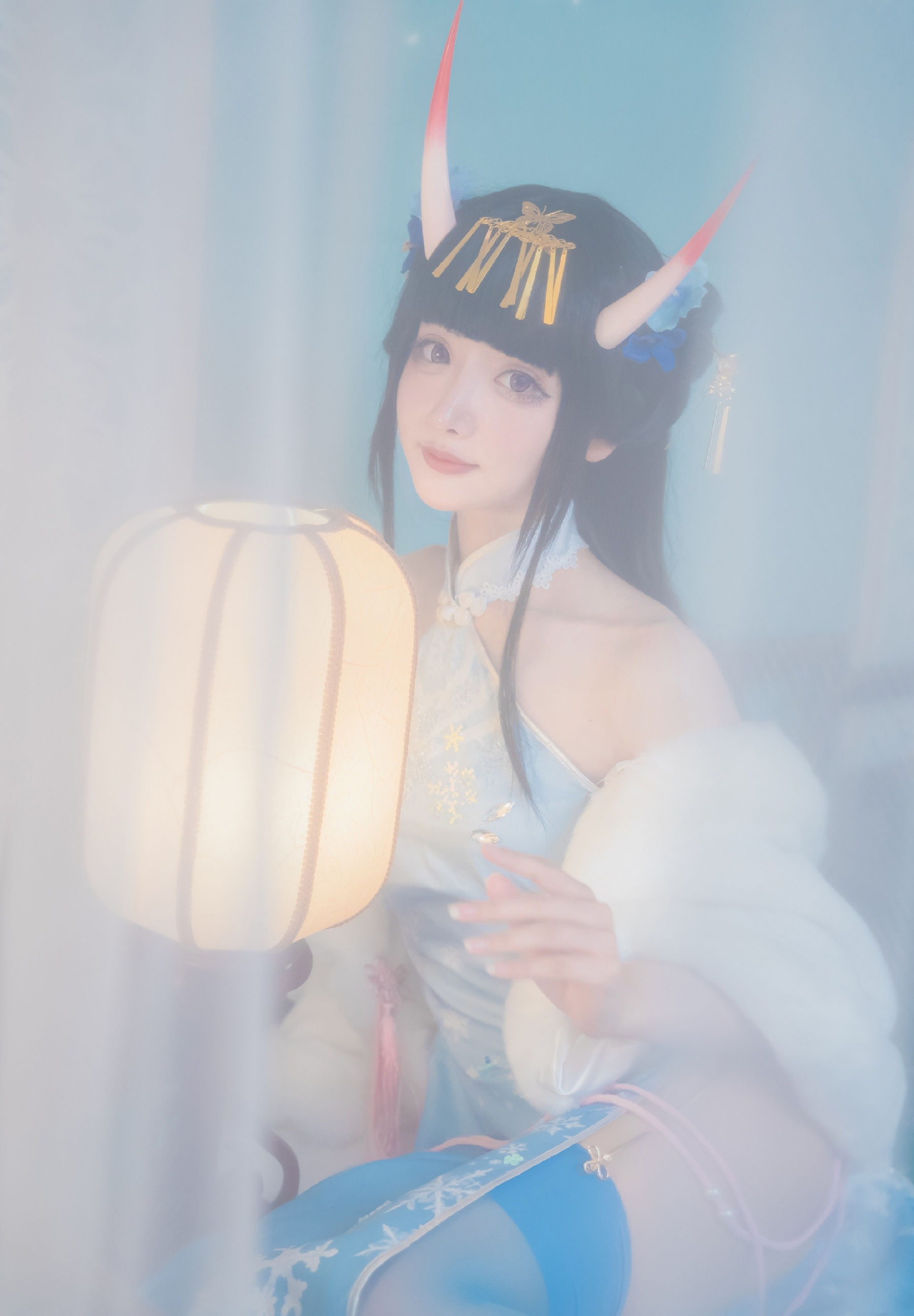 紫氯氯 - 能代 貅 旗袍  第18张