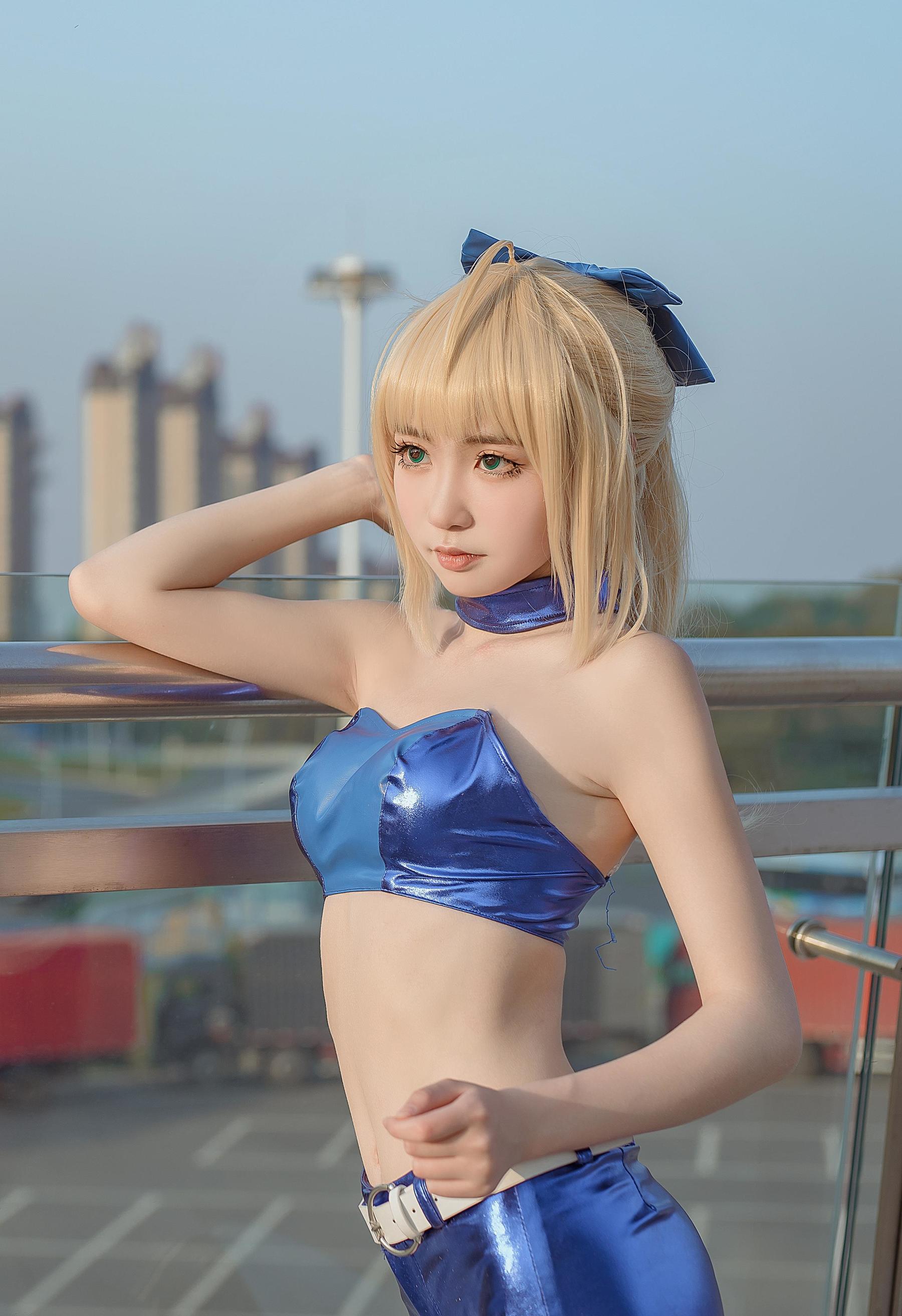 这个泡泡就是逊啦 - 阿尔托莉雅赛车服  第9张