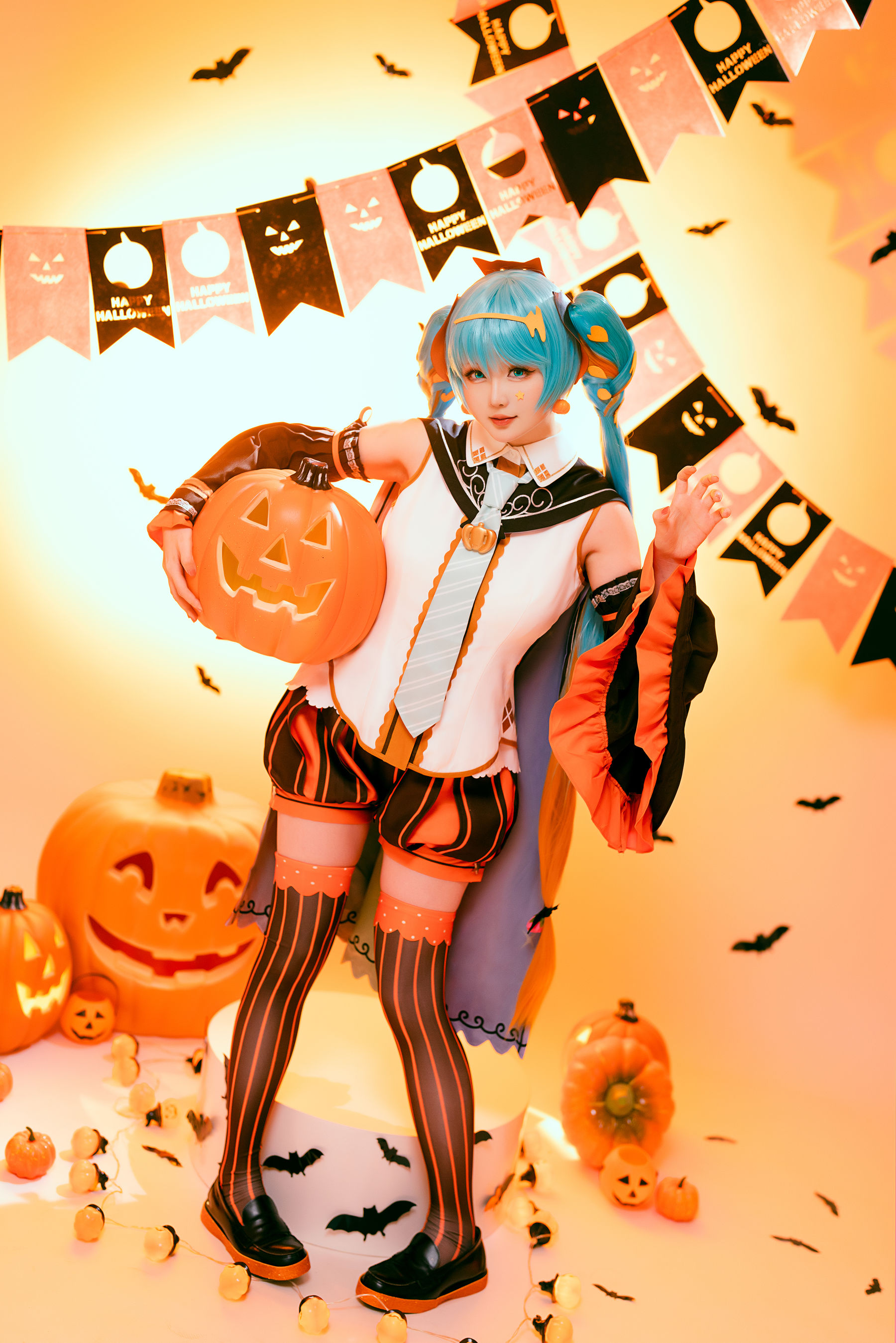 Coser小姐姐 星之迟迟 - 初音未来万圣节  第3张
