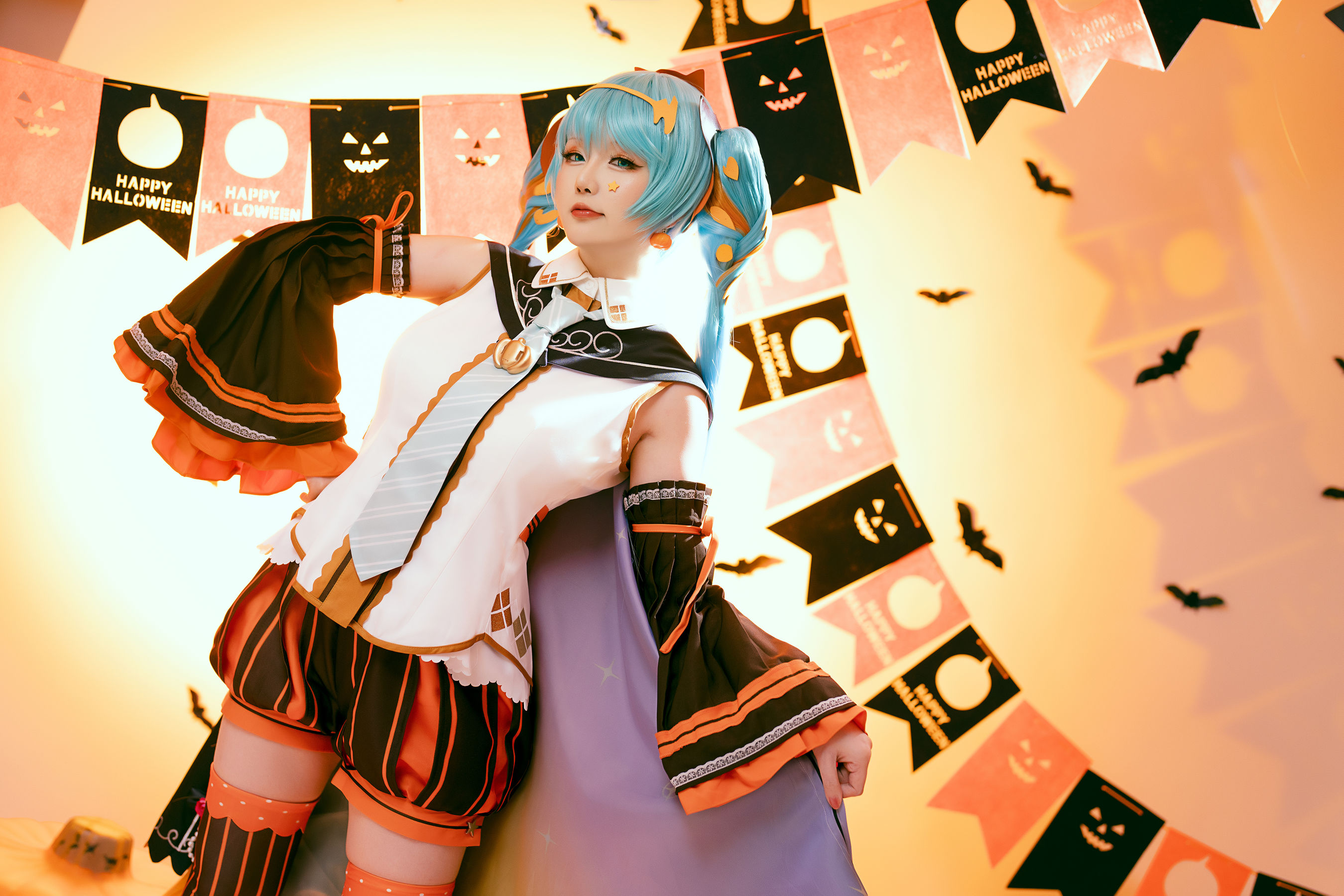 Coser小姐姐 星之迟迟 - 初音未来万圣节  第3张