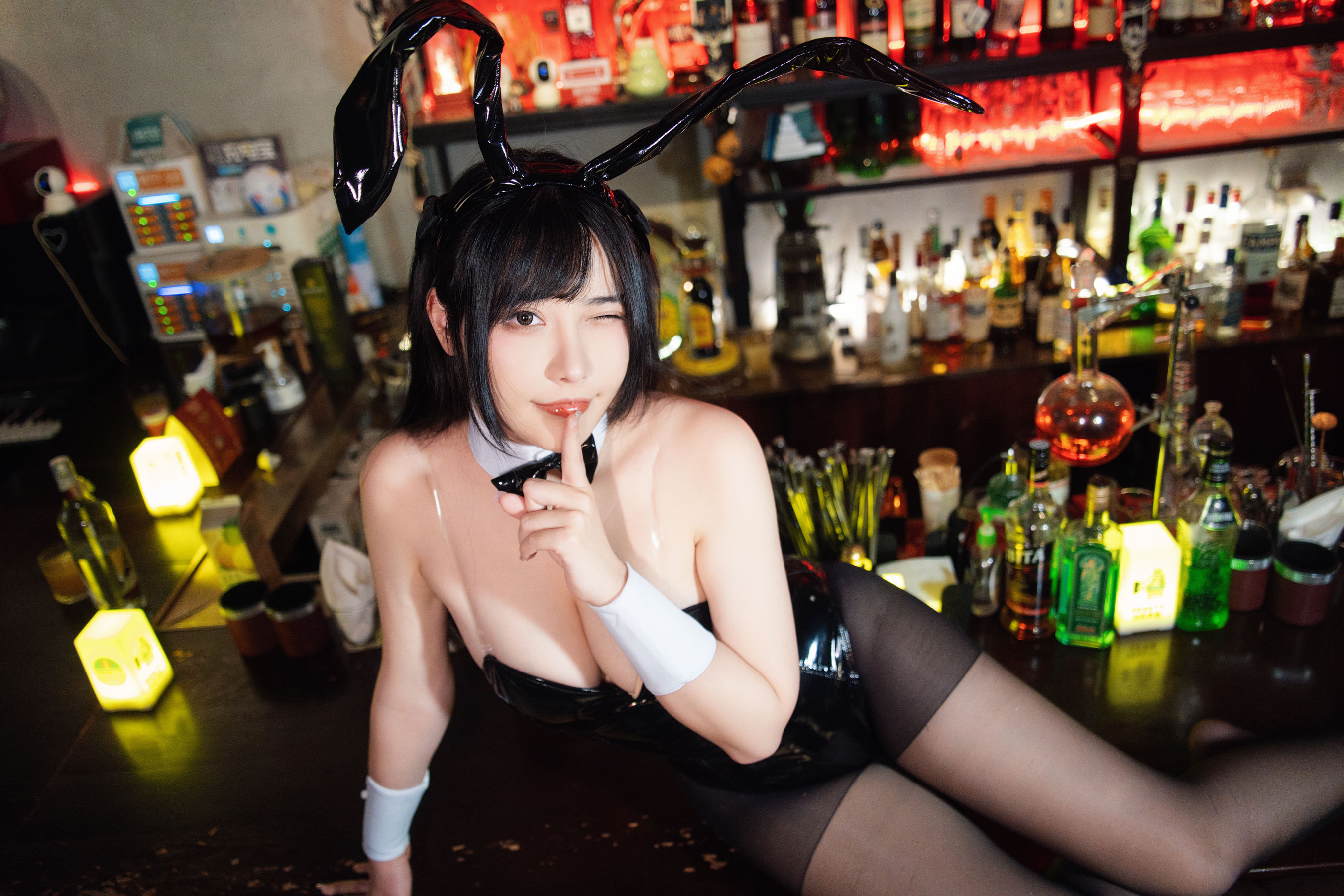 糖果果candy - 黑胶兔兔2  第5张