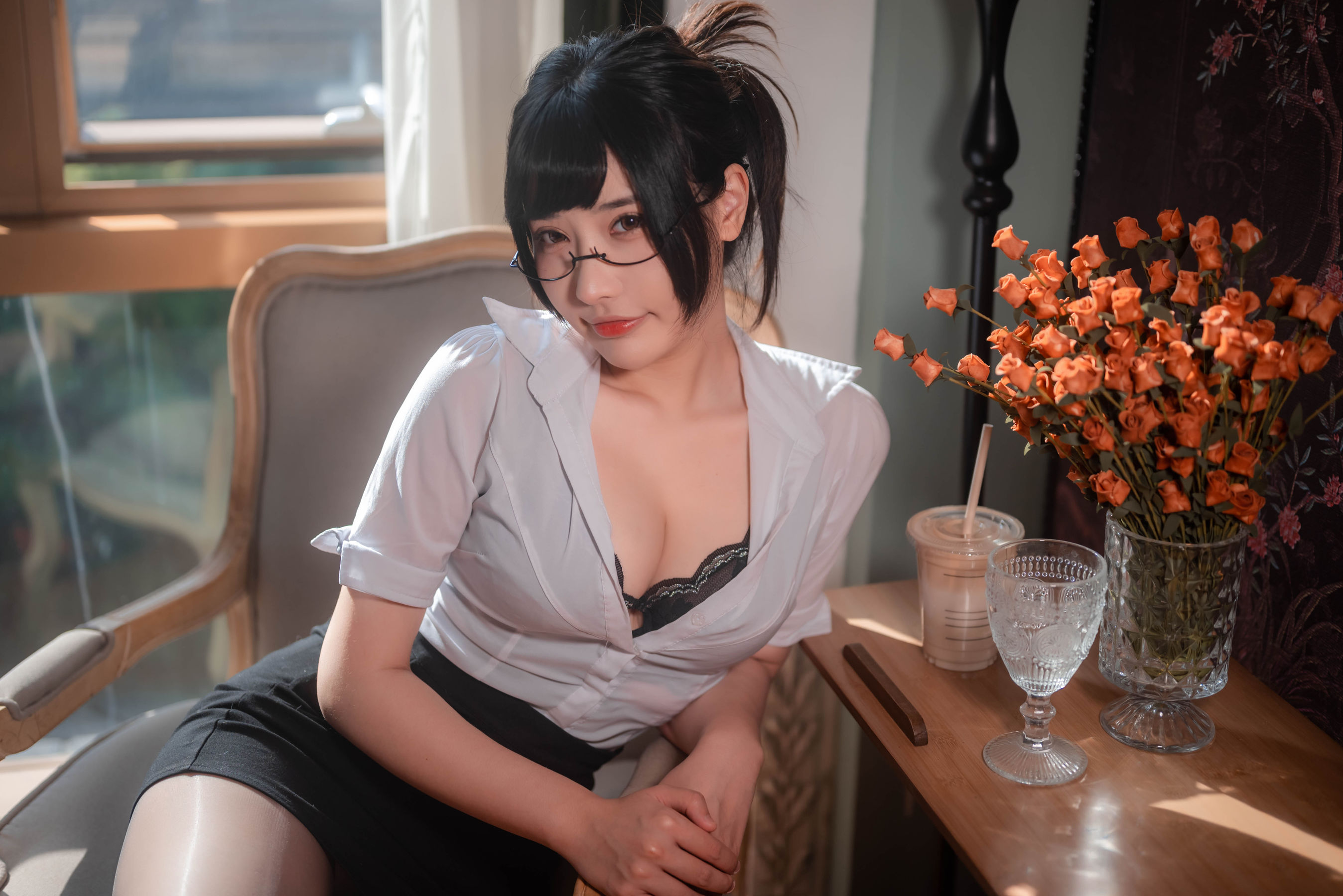 糖果果candy - 室内OL  第6张