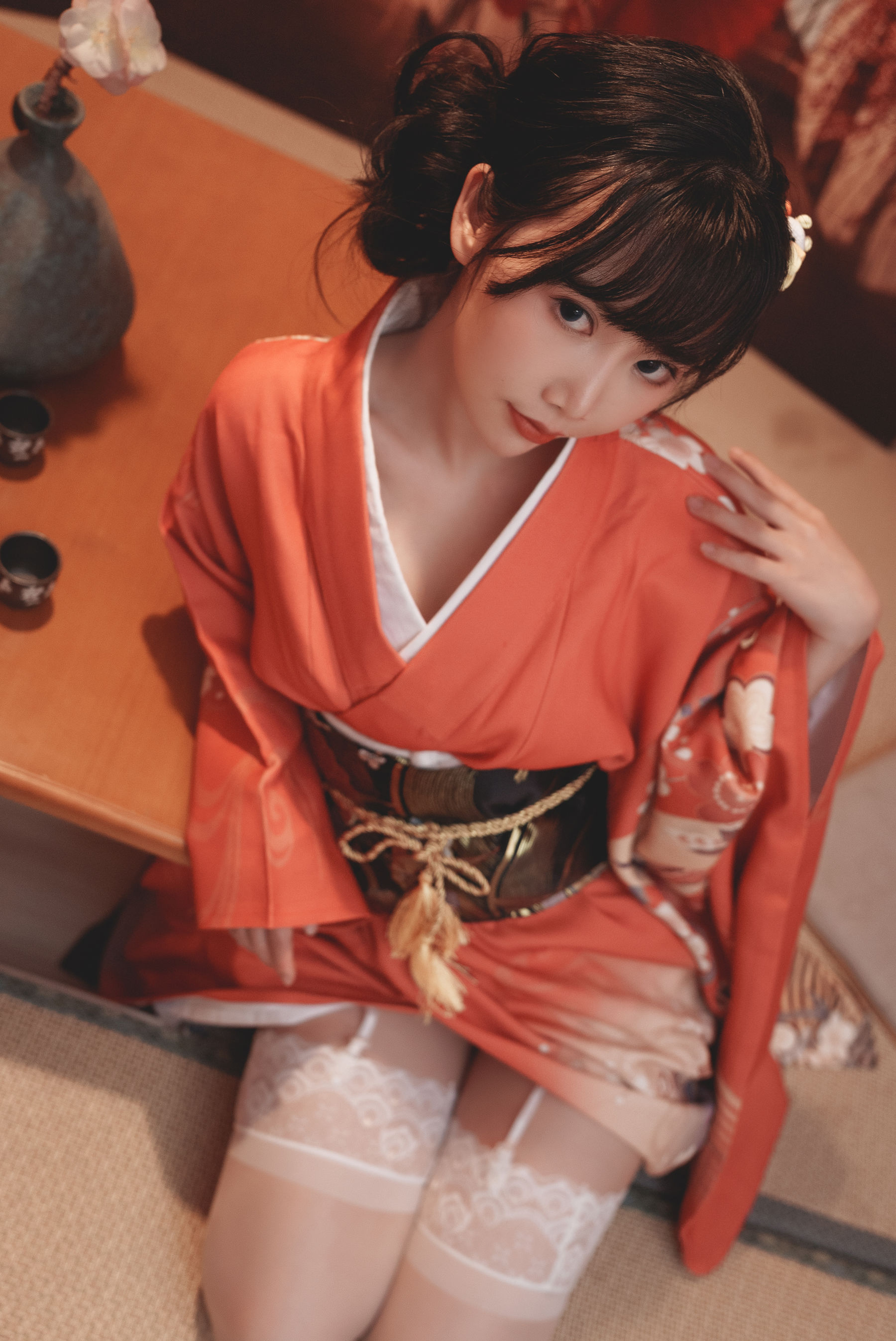 可爱人气Coser 面饼仙儿 - 和服内景  第16张