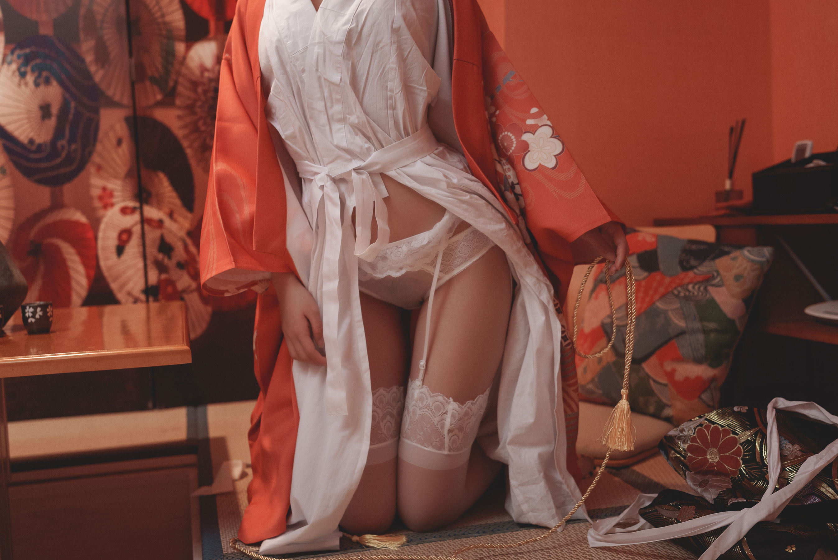 可爱人气Coser 面饼仙儿 - 和服内景  第27张