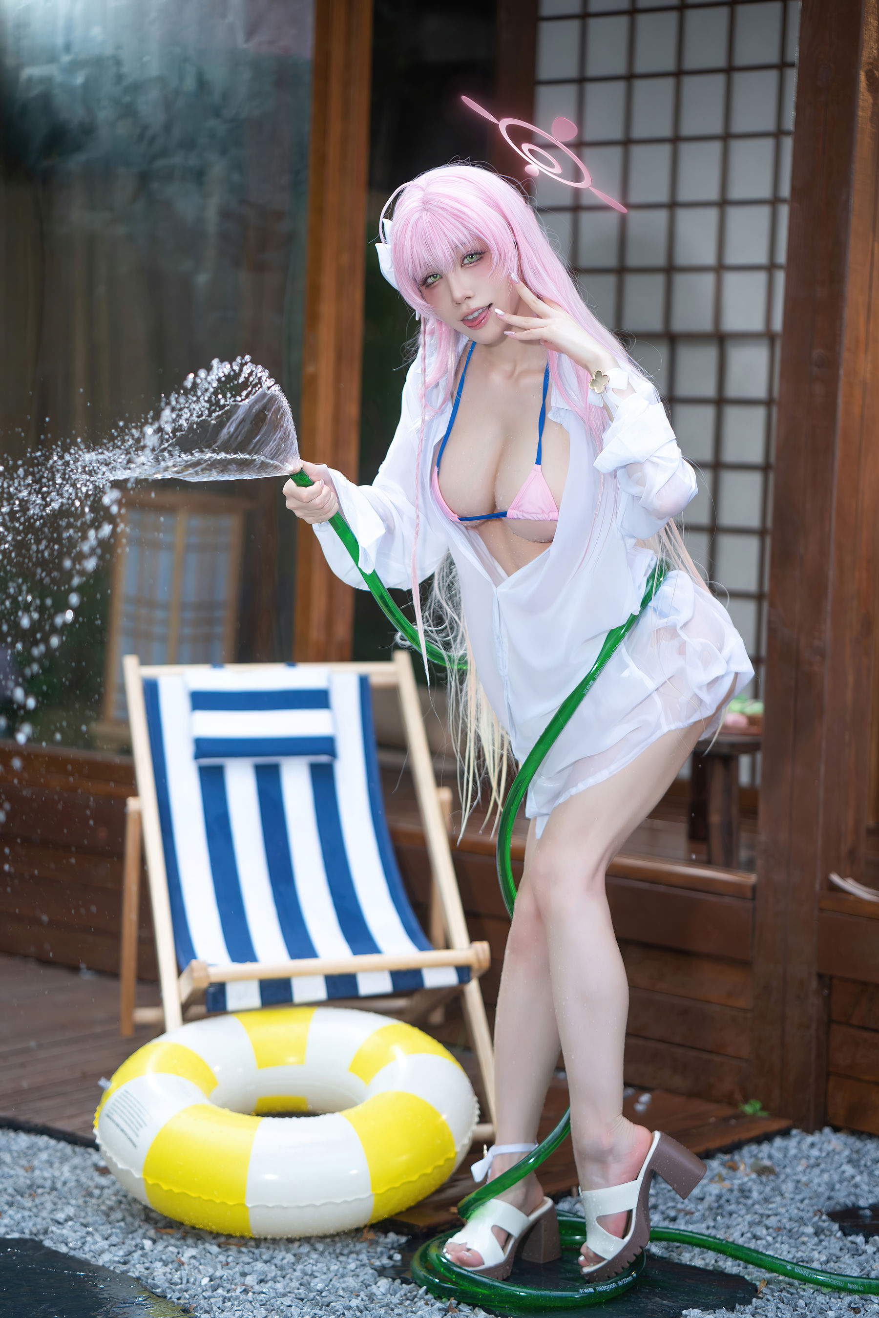 动漫博主 水淼aqua - 浦和ハナコ 一緒に涼しくなりませんか  第15张