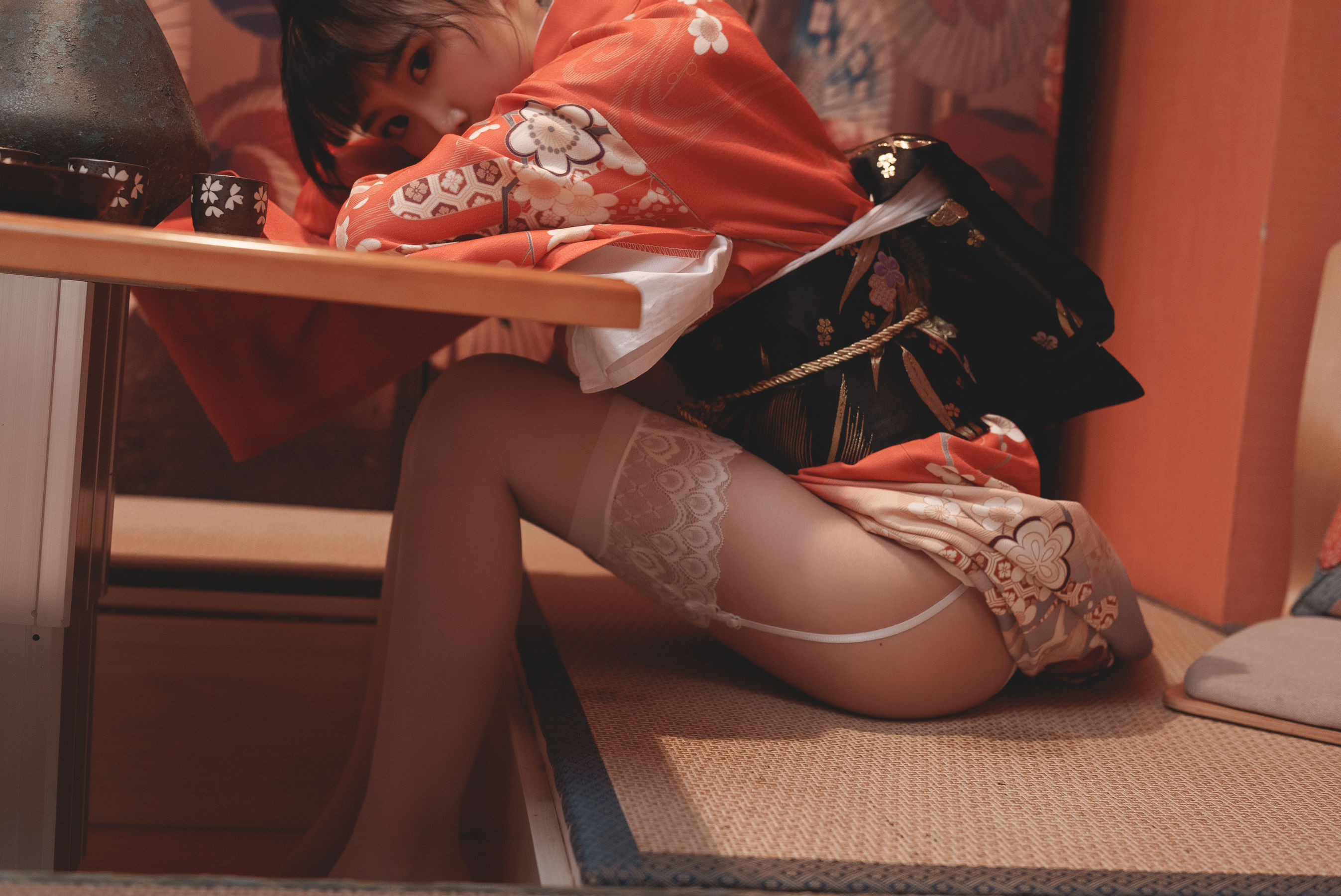 可爱人气Coser 面饼仙儿 - 和服内景  第24张