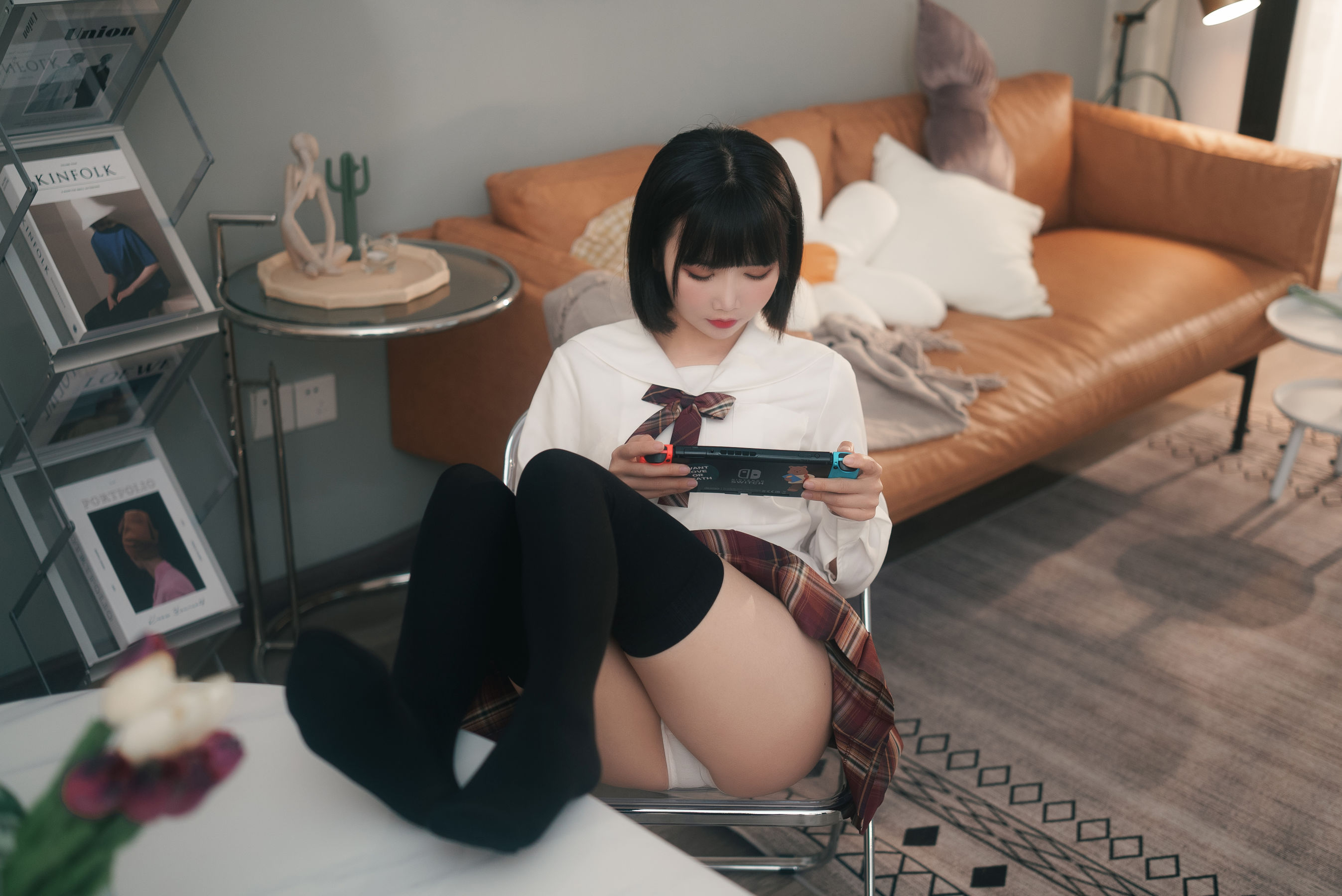 可爱人气Coser 面饼仙儿 - JKSE  第15张