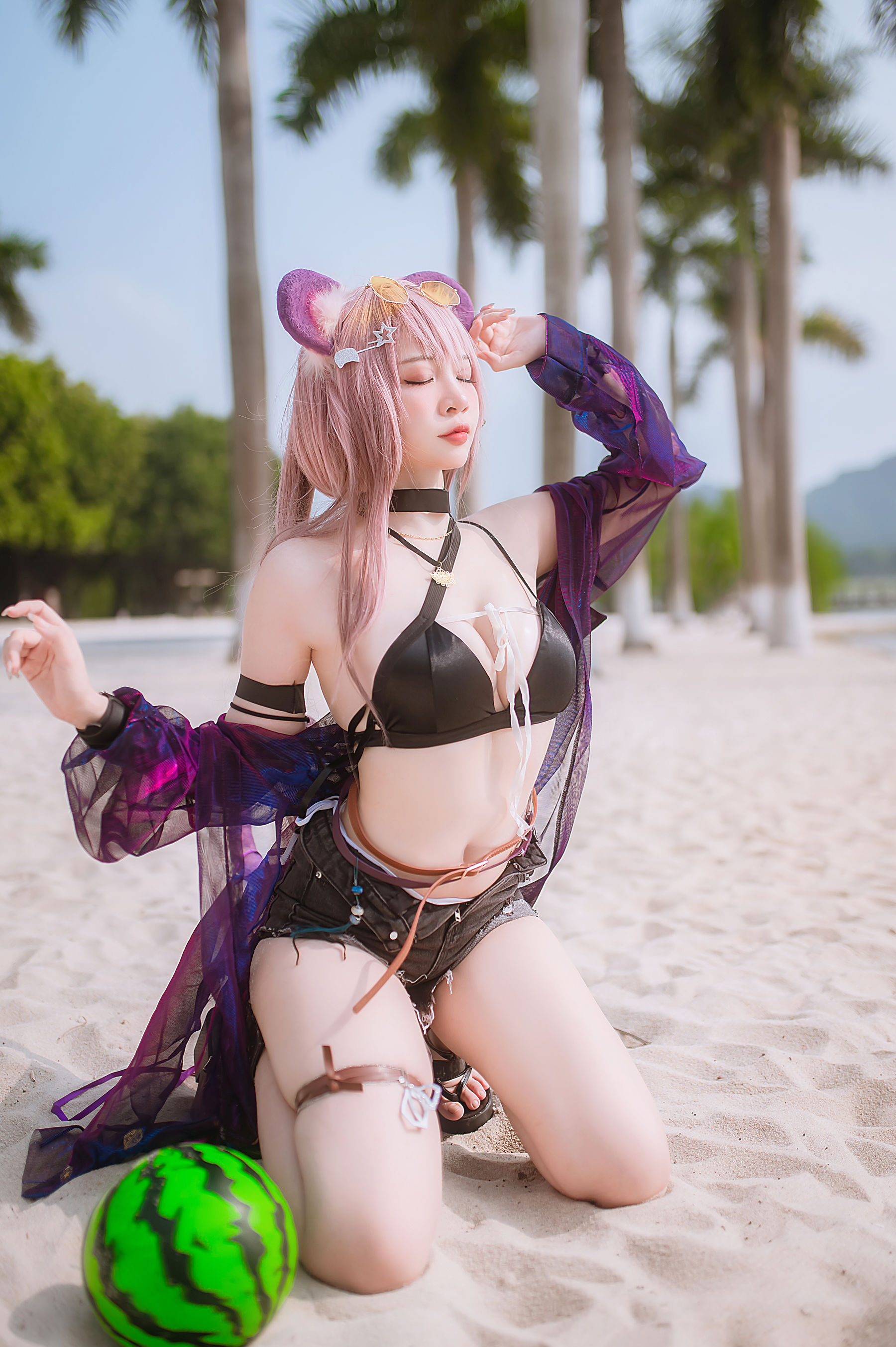 人气Coser 二佐Nisa - 泰拉夏日纪事 佐佐林雨霞  第38张
