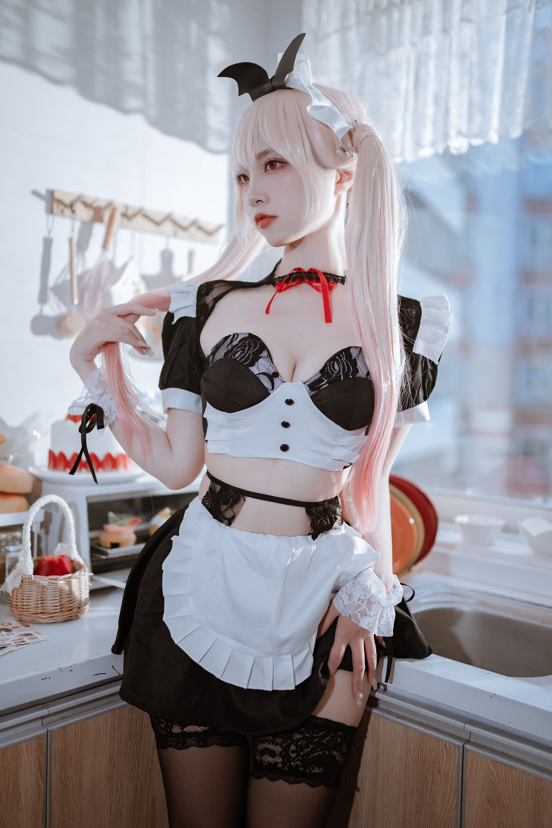 人气Coser 二佐Nisa - 海梦 小女仆  第13张