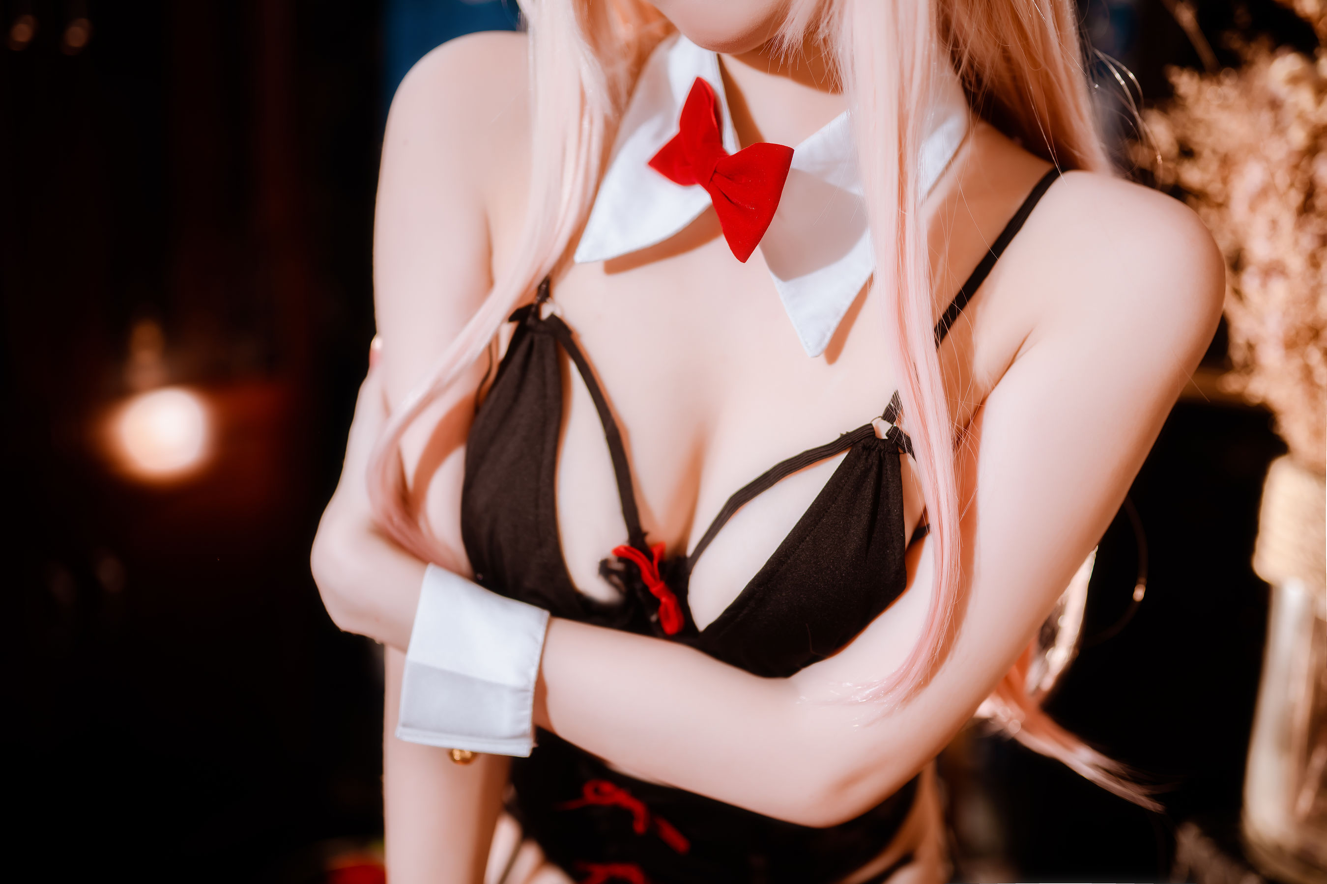 人气Coser 二佐Nisa - 海梦 内衣兔女郎  第17张