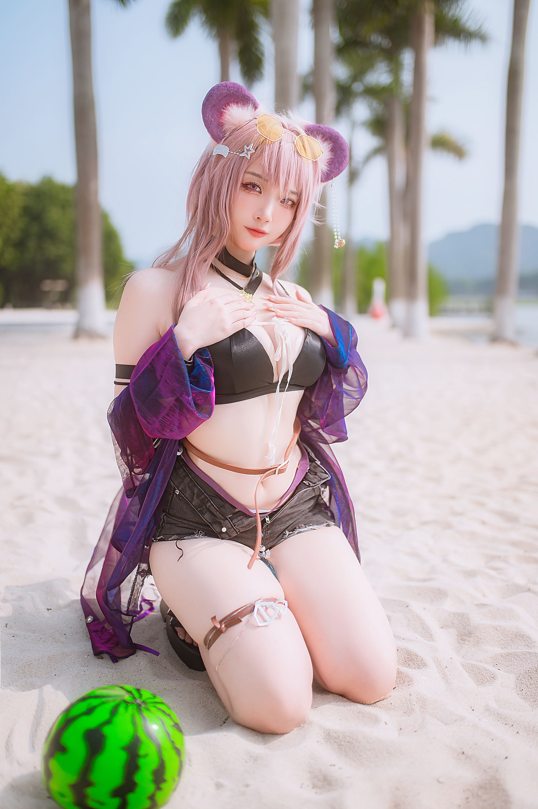 人气Coser 二佐Nisa - 泰拉夏日纪事 佐佐林雨霞  第39张