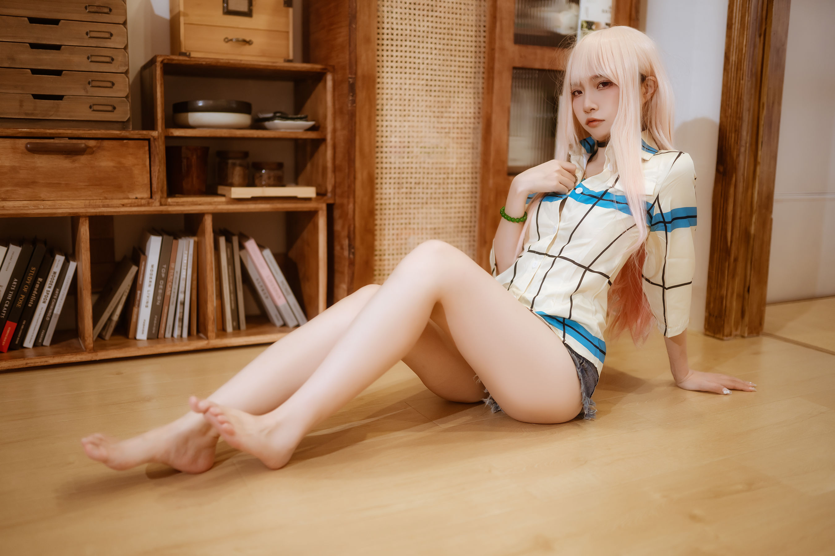 人气Coser 二佐Nisa - 海梦 日常泳装  第17张