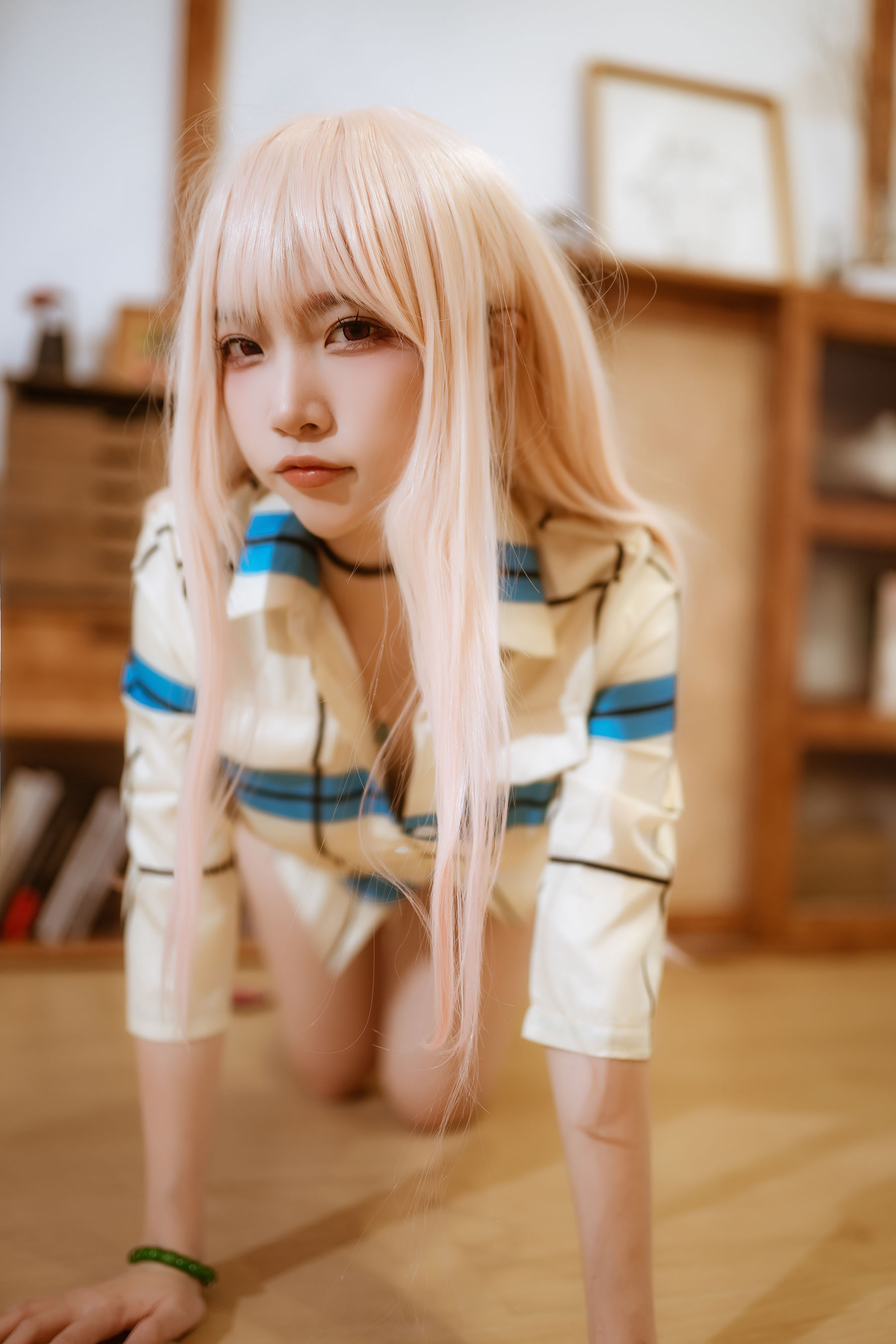 人气Coser 二佐Nisa - 海梦 日常泳装  第10张