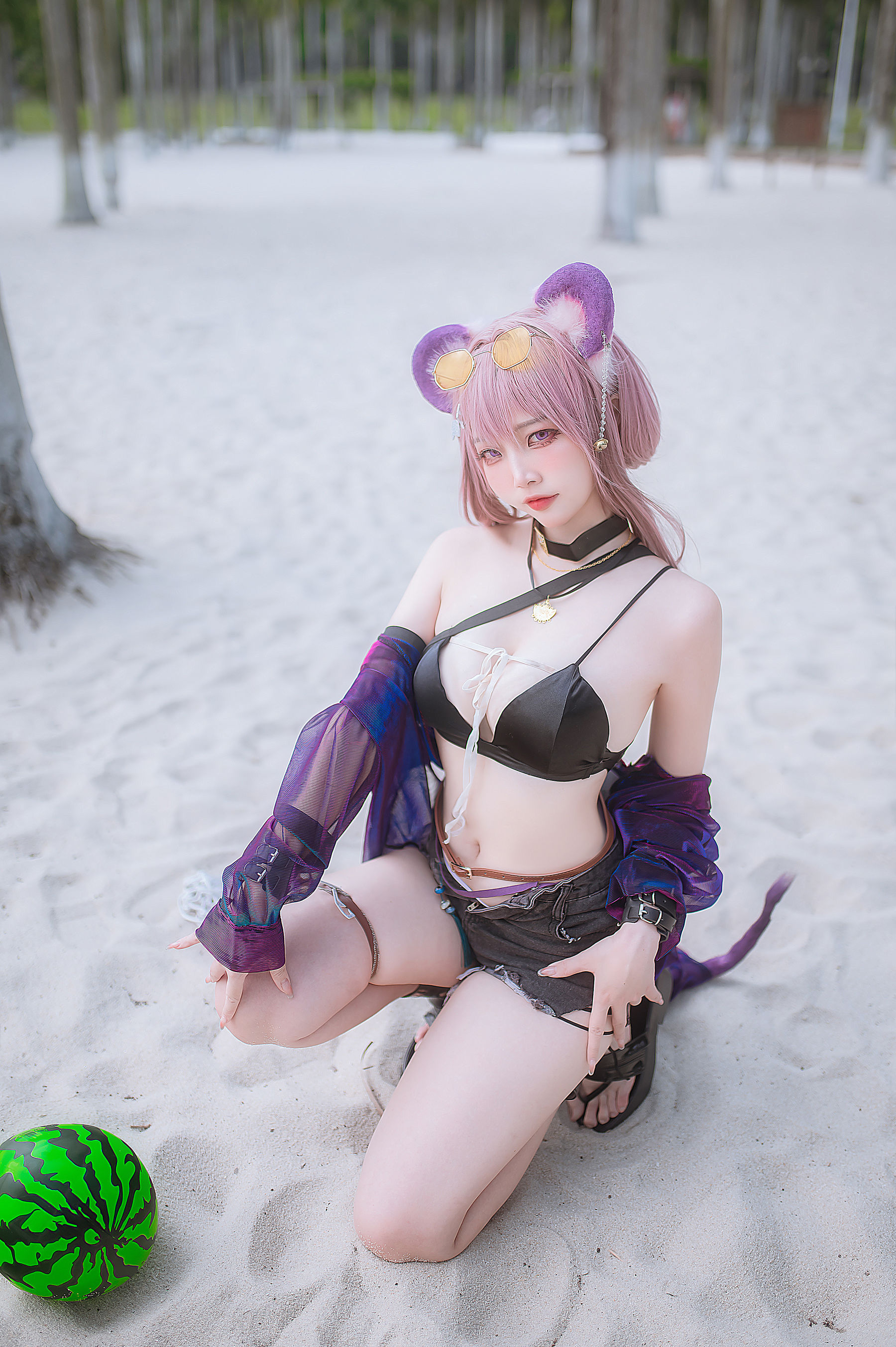 人气Coser 二佐Nisa - 泰拉夏日纪事 佐佐林雨霞  第17张