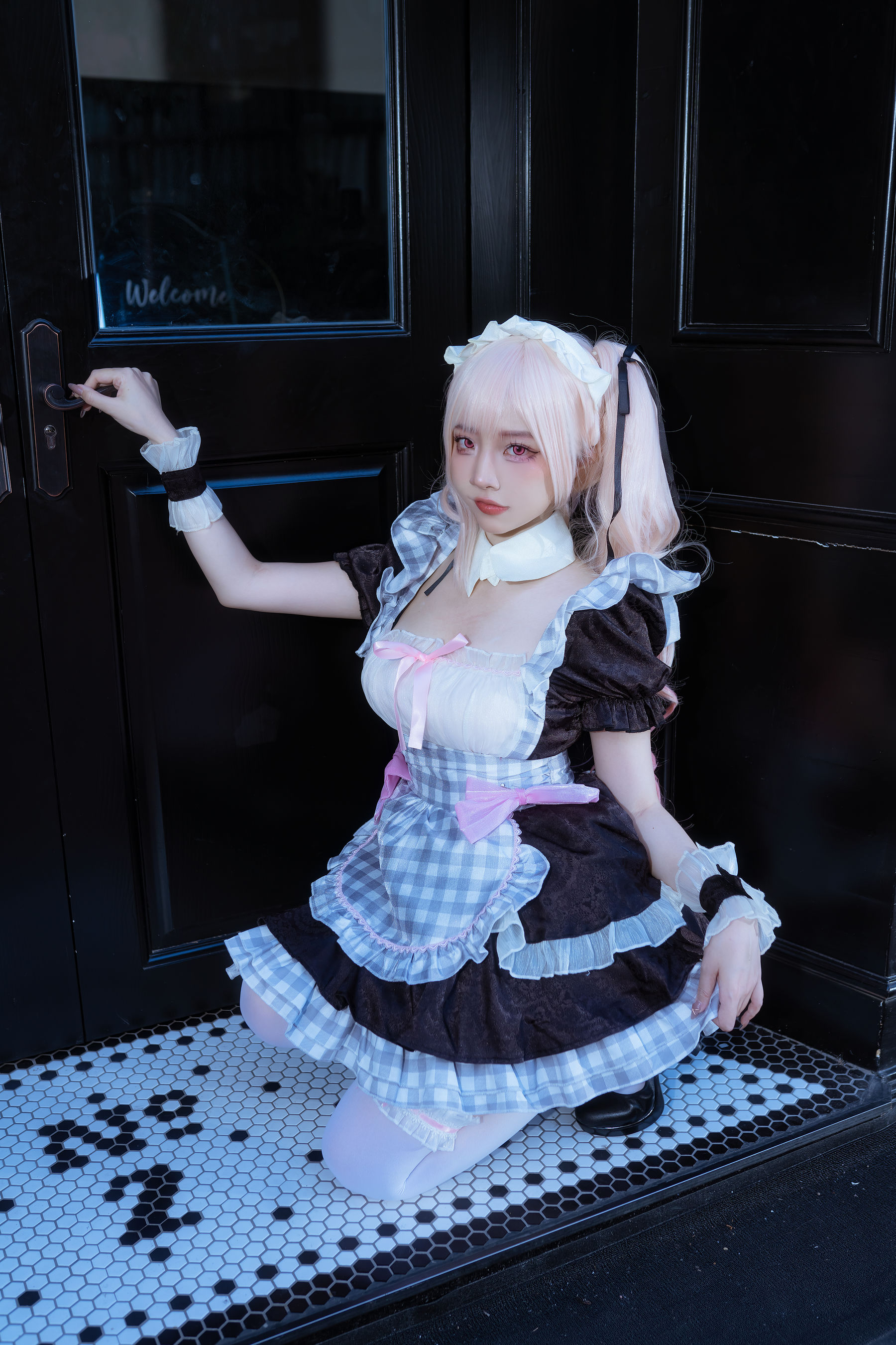 人气Coser 二佐Nisa - 海梦 女仆  第24张