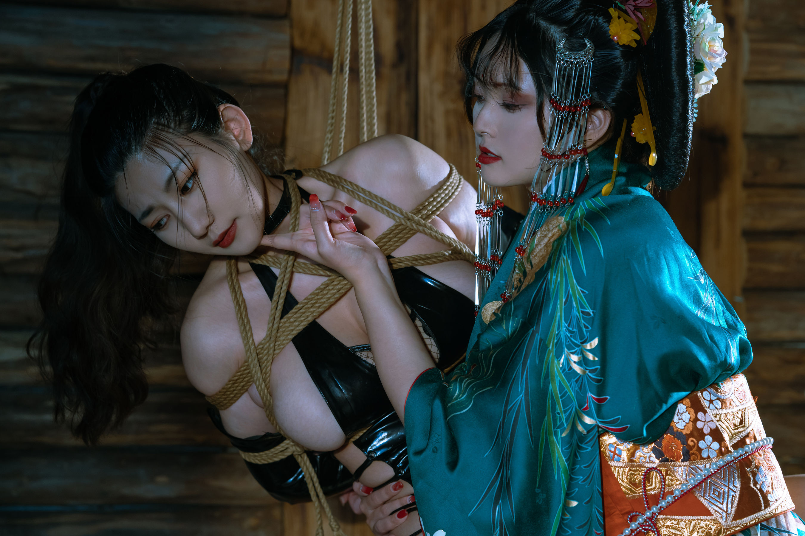 云溪溪 - 星澜×夏夏子 花魁X忍者  第36张