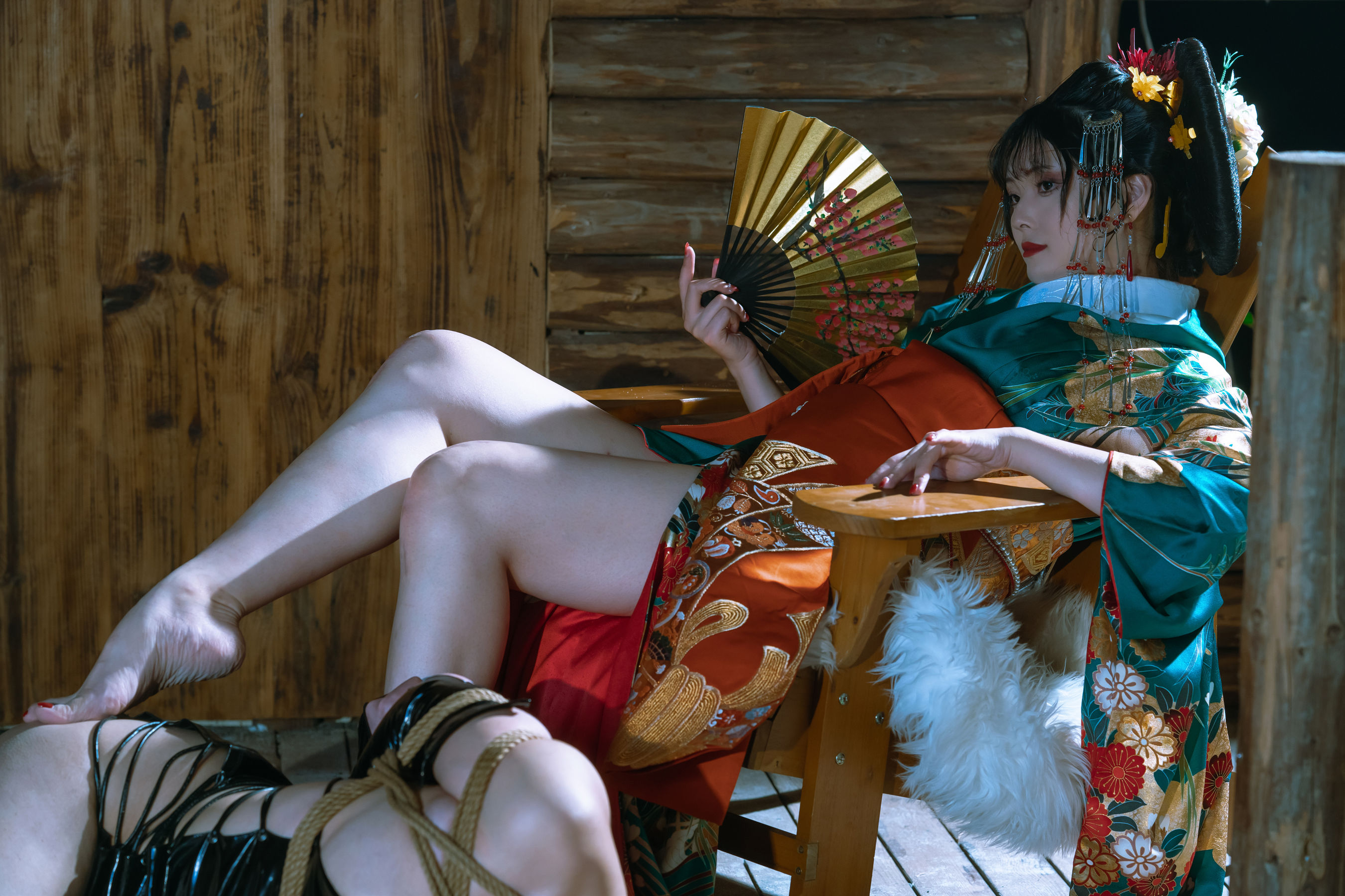 云溪溪 - 星澜×夏夏子 花魁X忍者  第43张