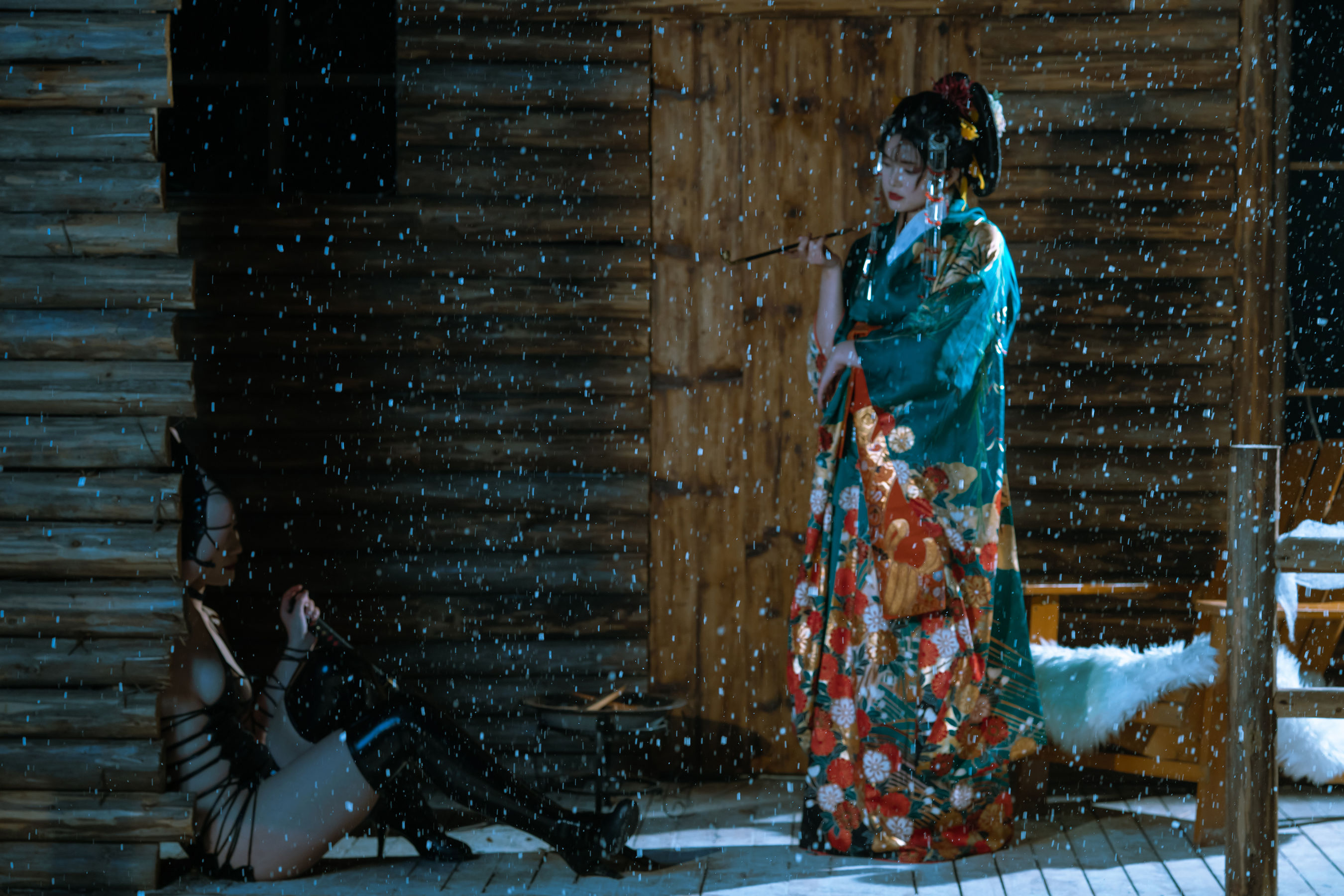 云溪溪 - 星澜×夏夏子 花魁X忍者  第14张