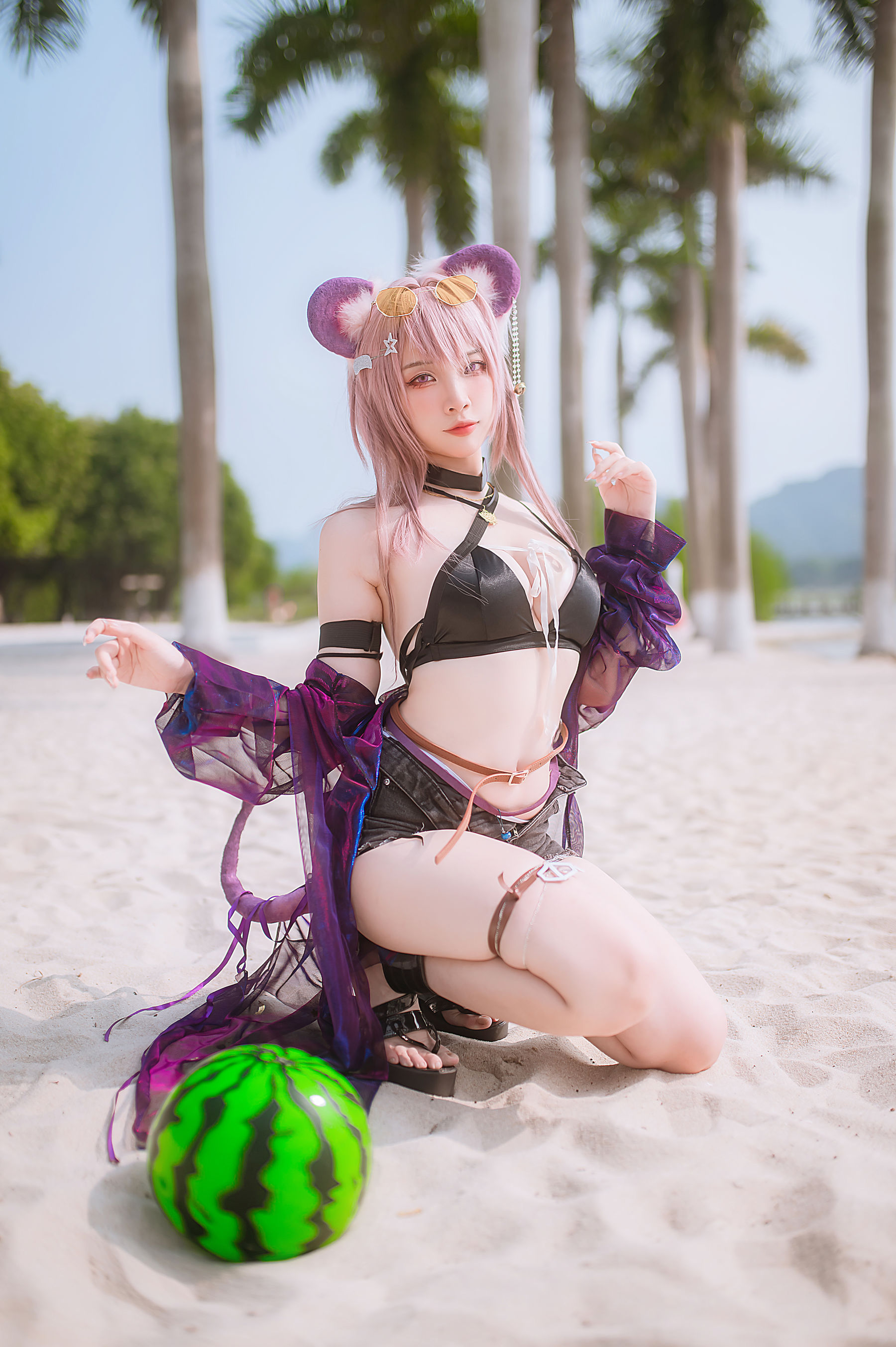 人气Coser 二佐Nisa - 泰拉夏日纪事 佐佐林雨霞  第43张